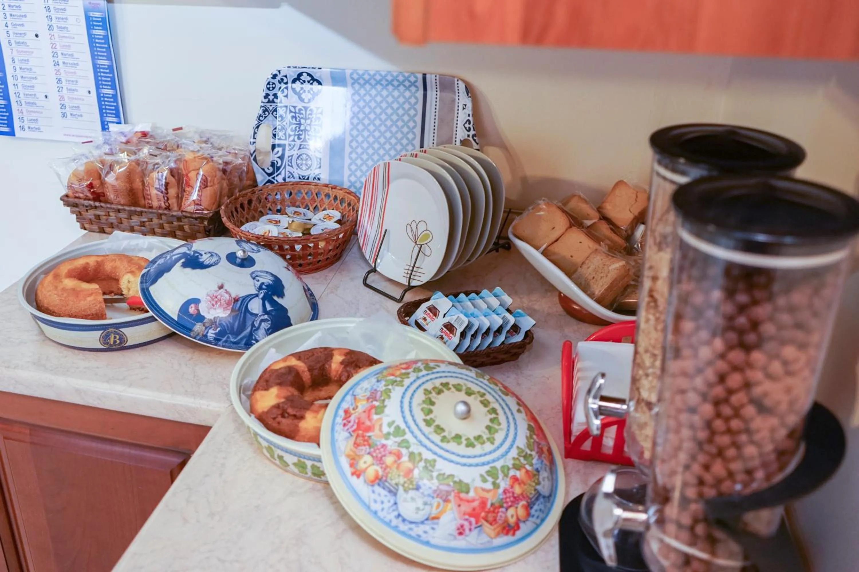 Communal kitchen in B&B San Francesco