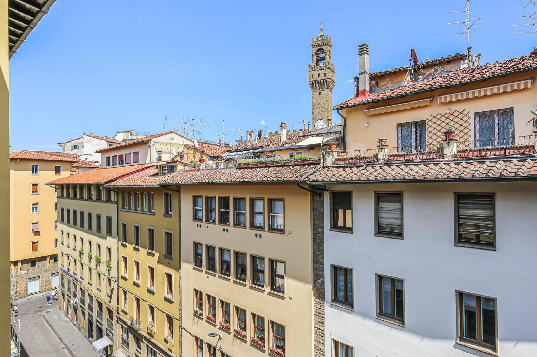 View (from property/room) in Apartments Florence - Santa Maria Balcony