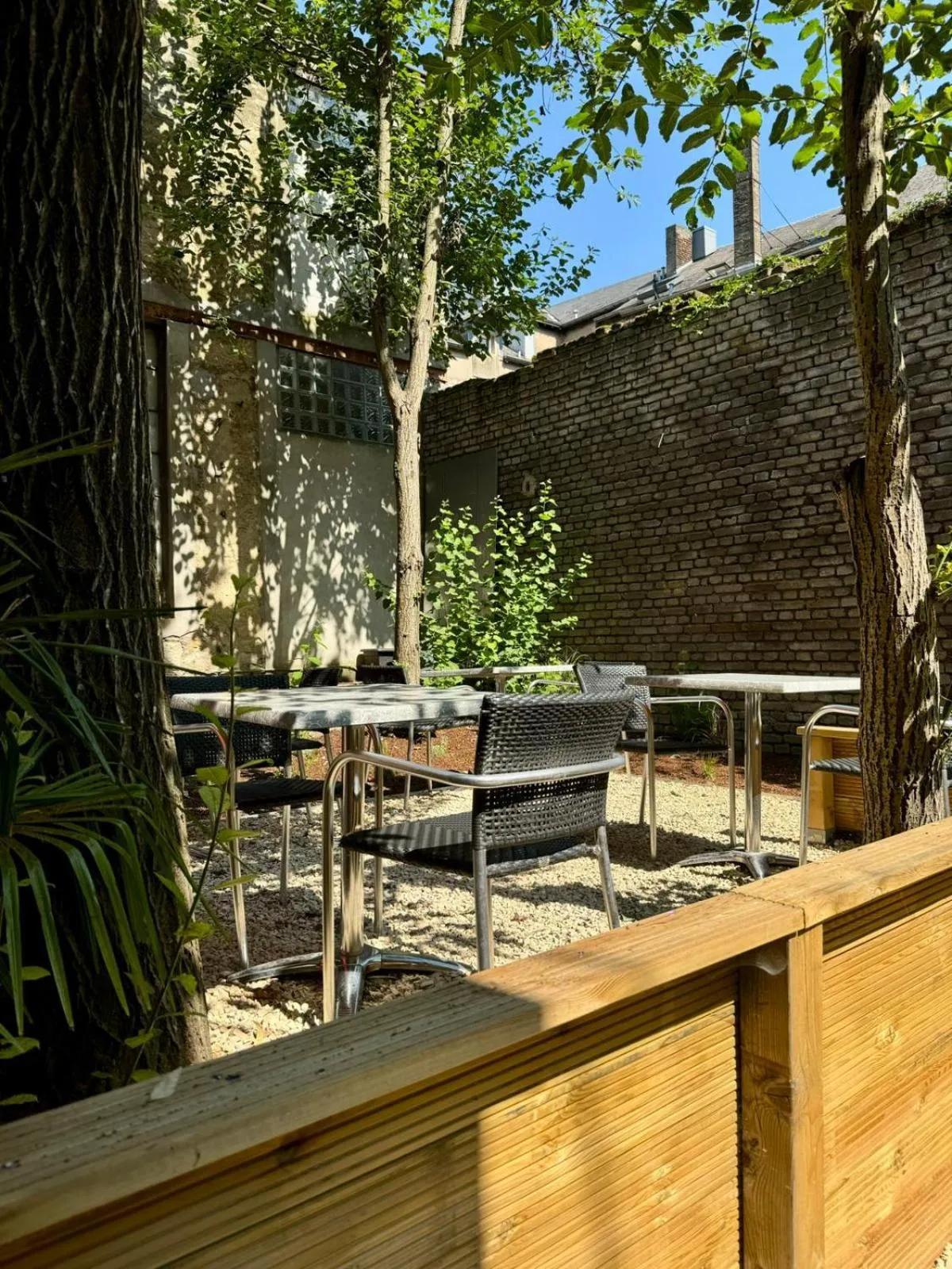 Garden in HOTEL de la POSTE