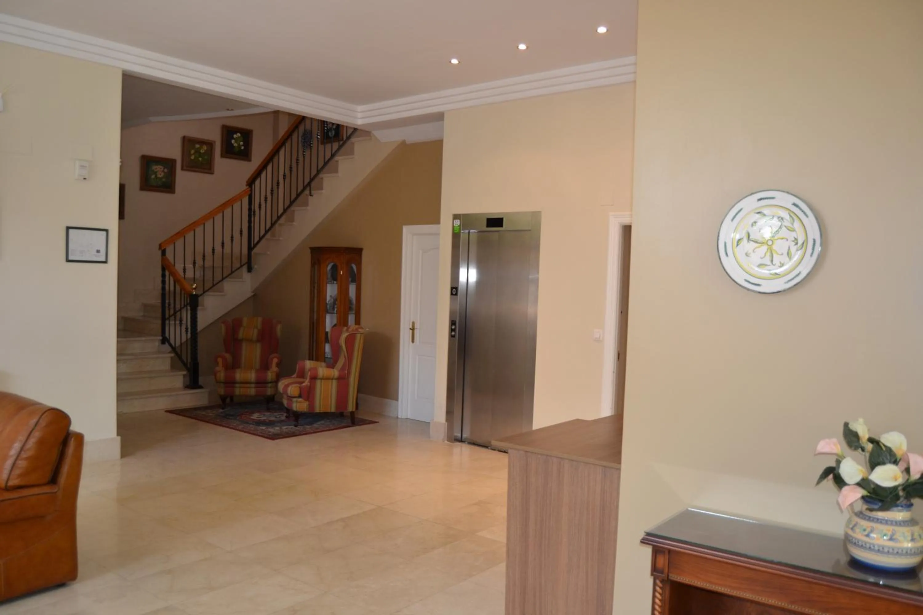 Lobby or reception in Hotel Villegas