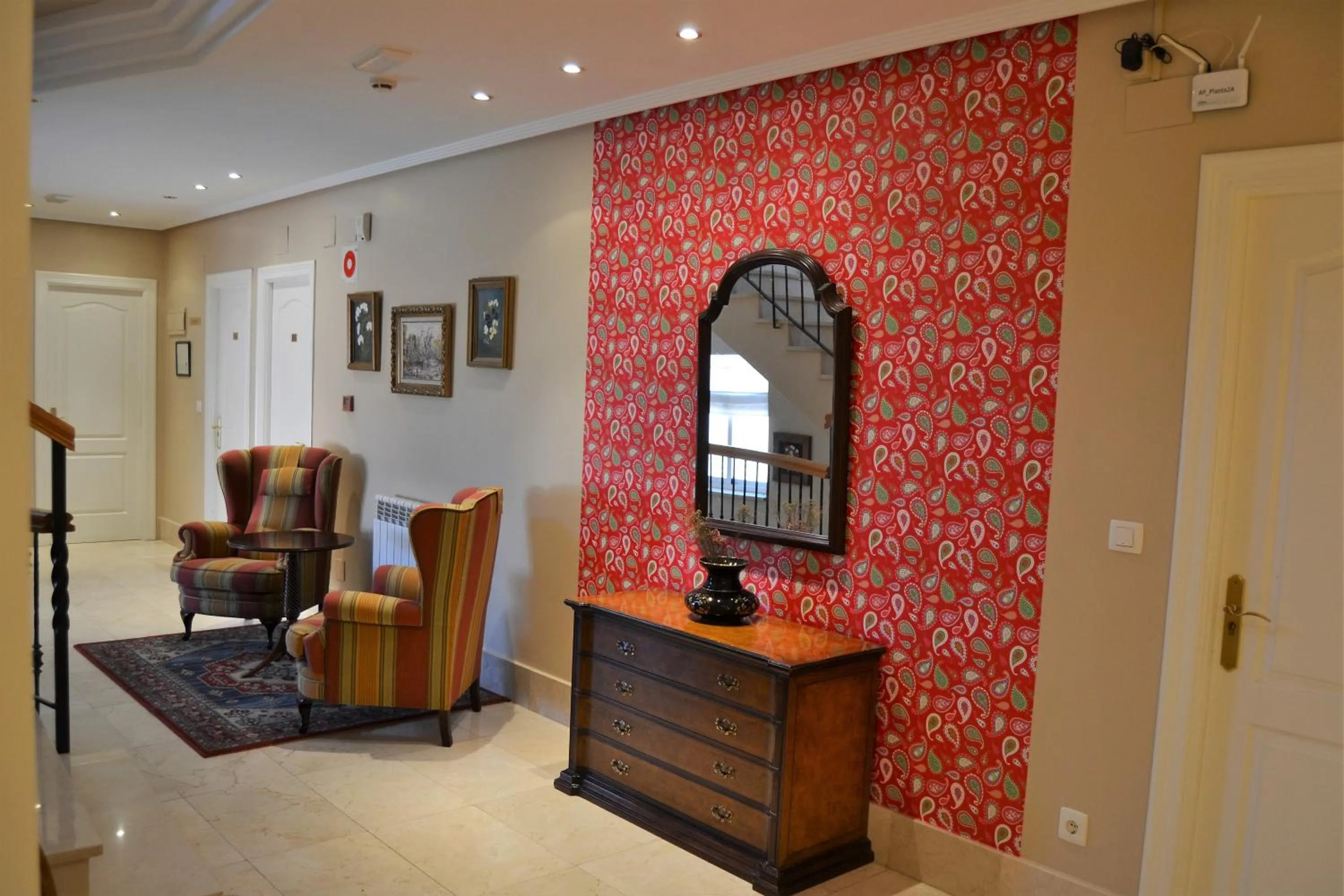 Decorative detail in Hotel Villegas