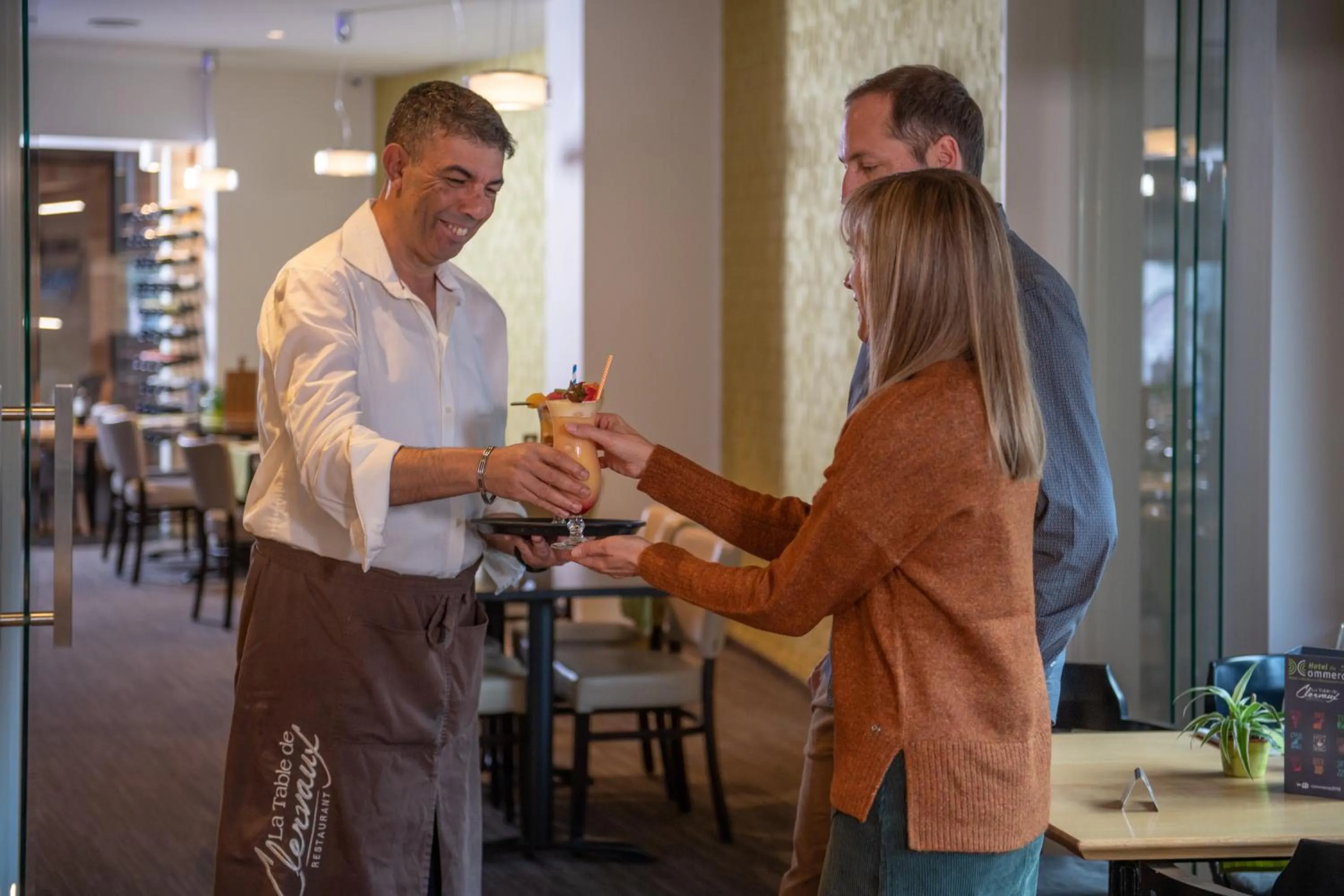 Restaurant/places to eat in Hotel du Commerce - Restaurant La Table de Clervaux