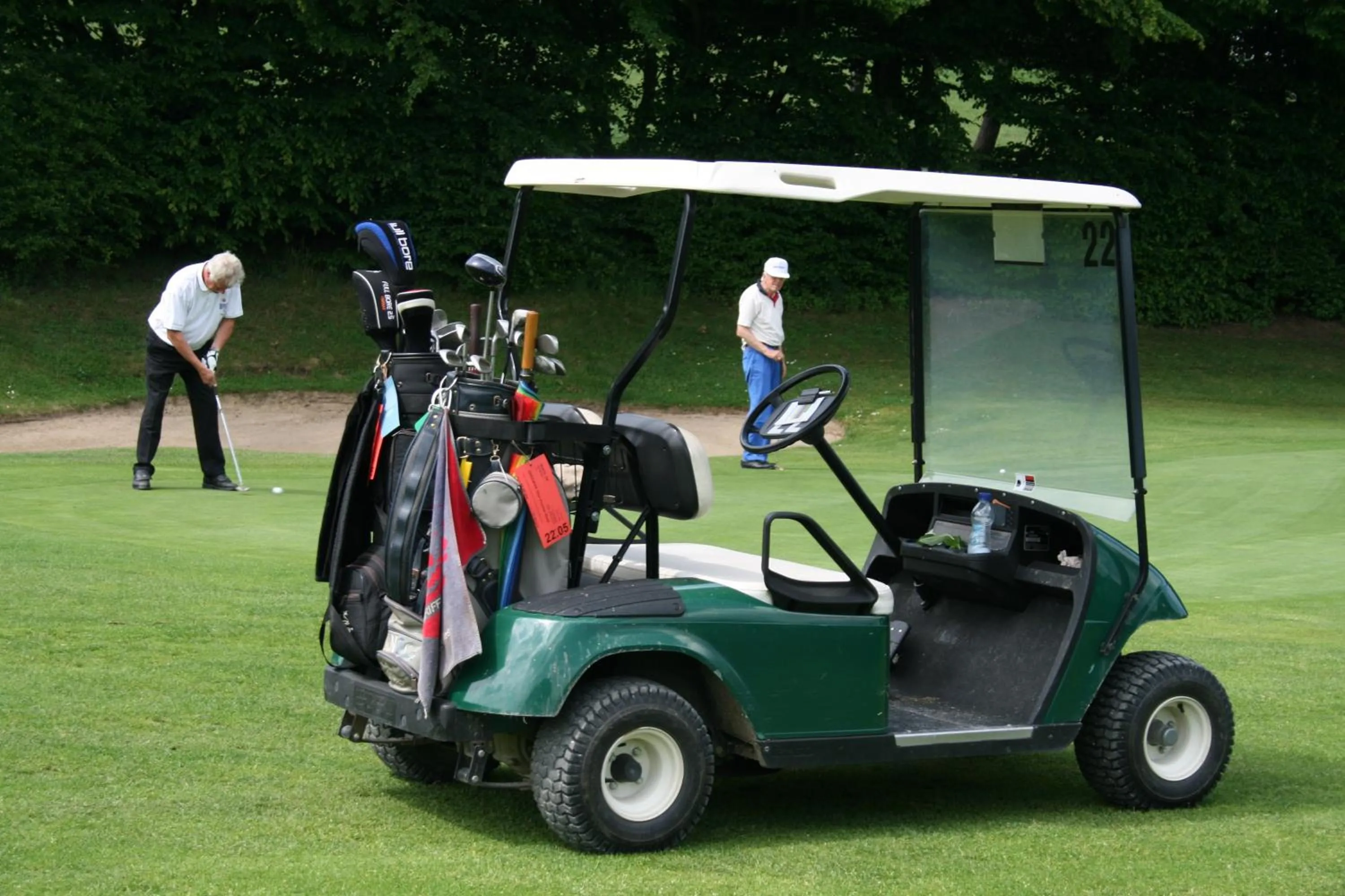 Golfcourse in Hotel du Commerce - Restaurant La Table de Clervaux