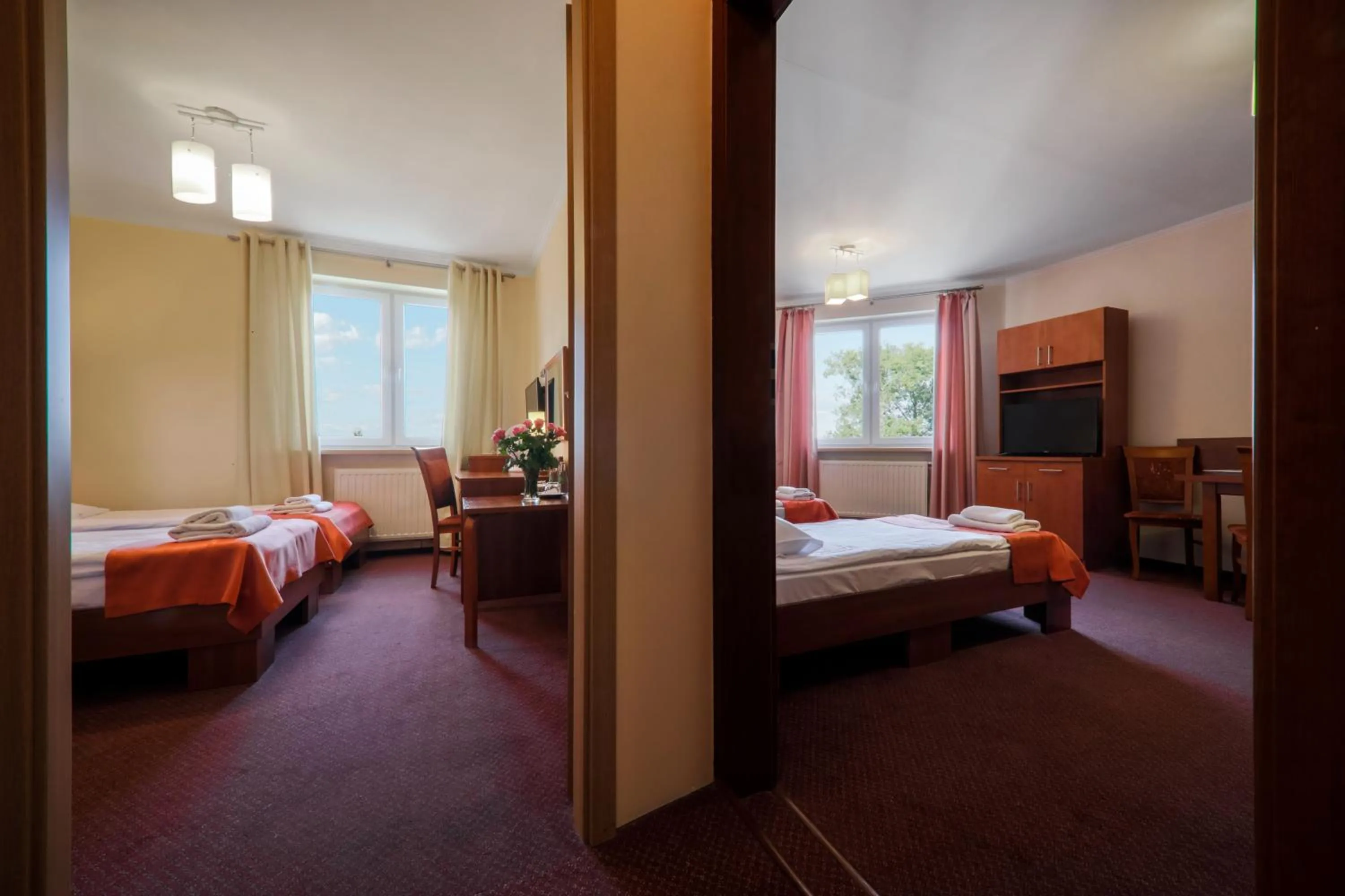 Bed in Hotel Restauracja Leliwa