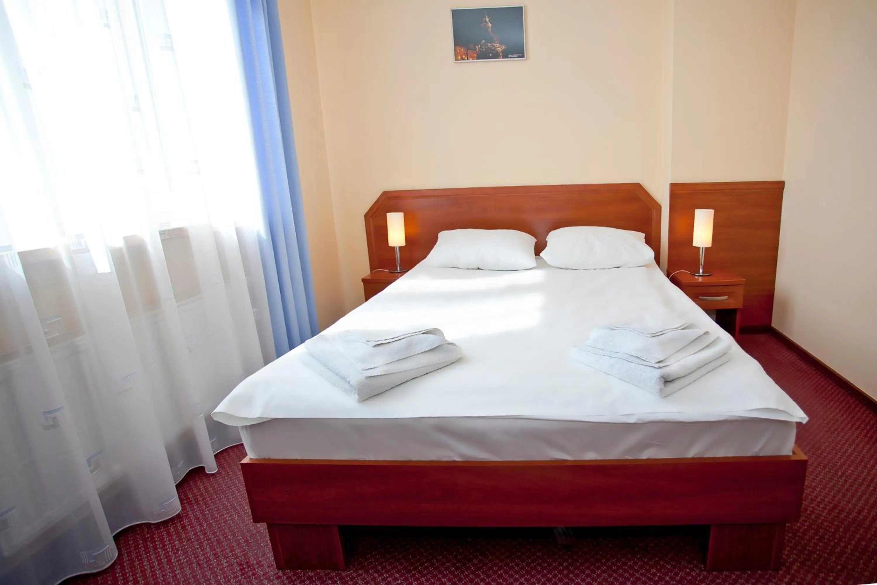 Bed in Hotel Restauracja Leliwa