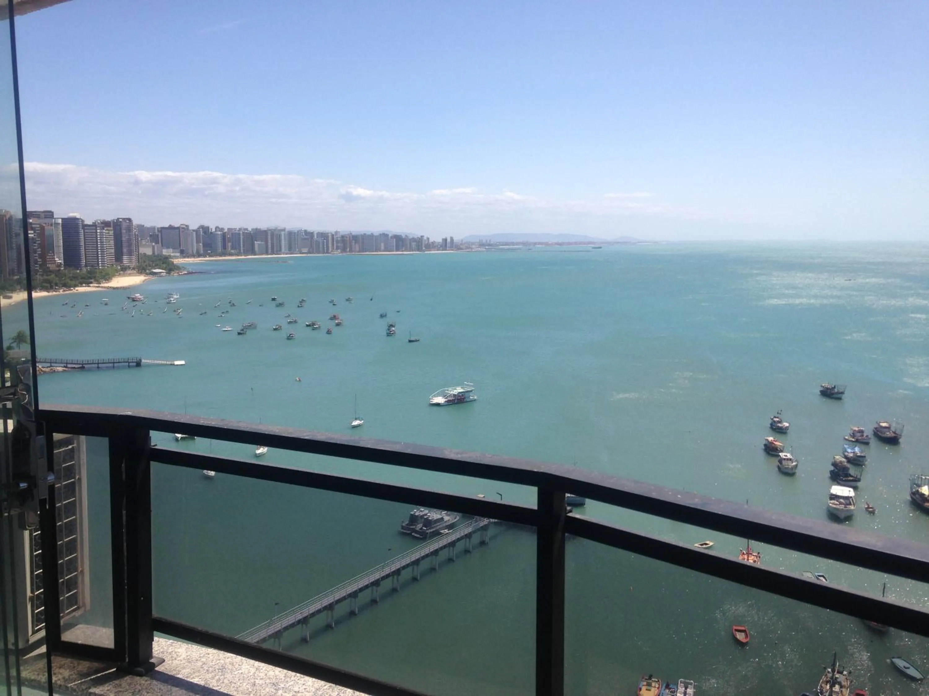 Balcony/Terrace in Flat Vista Completa Beira Mar