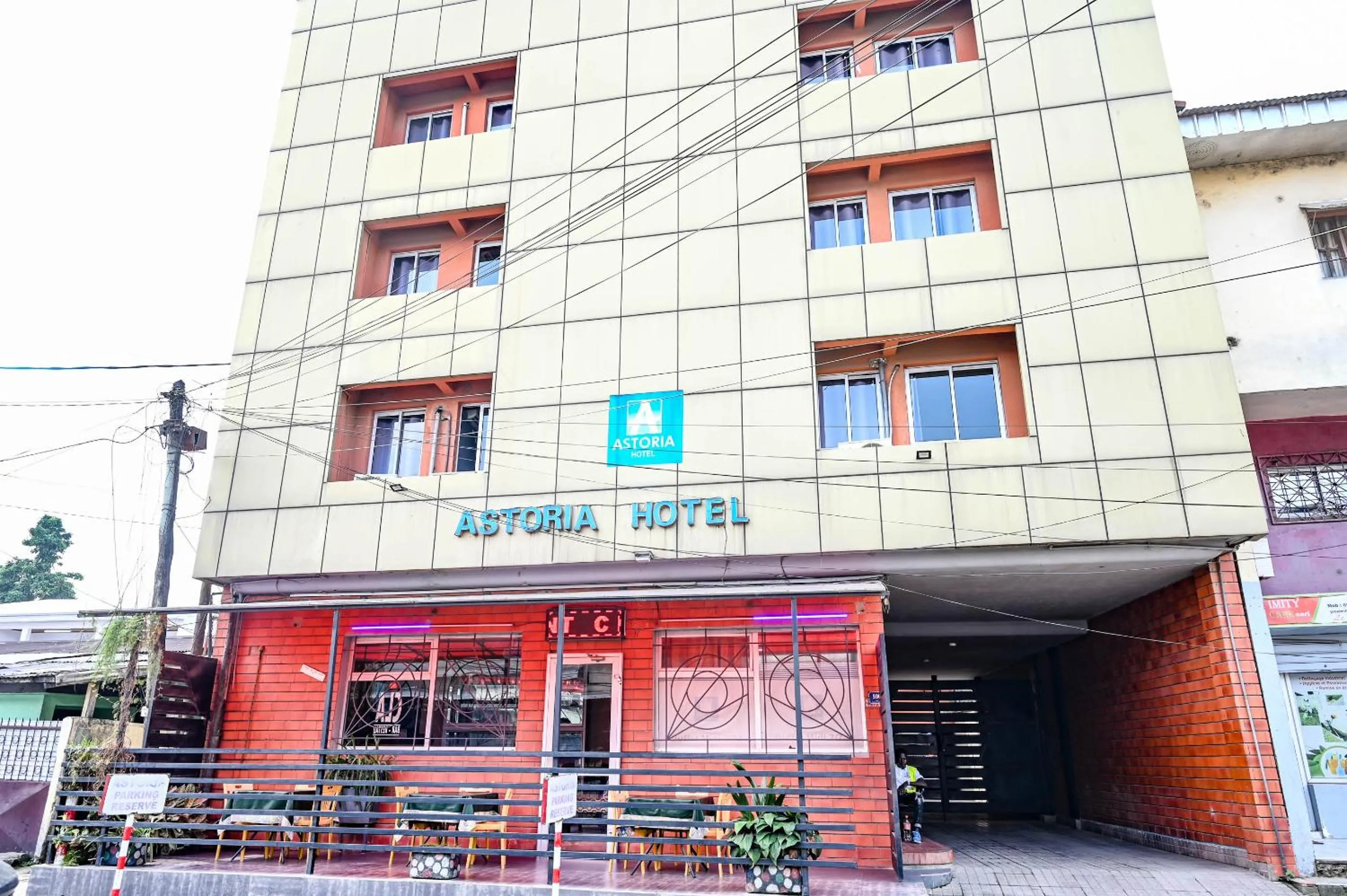 Property building in Hotel Astoria