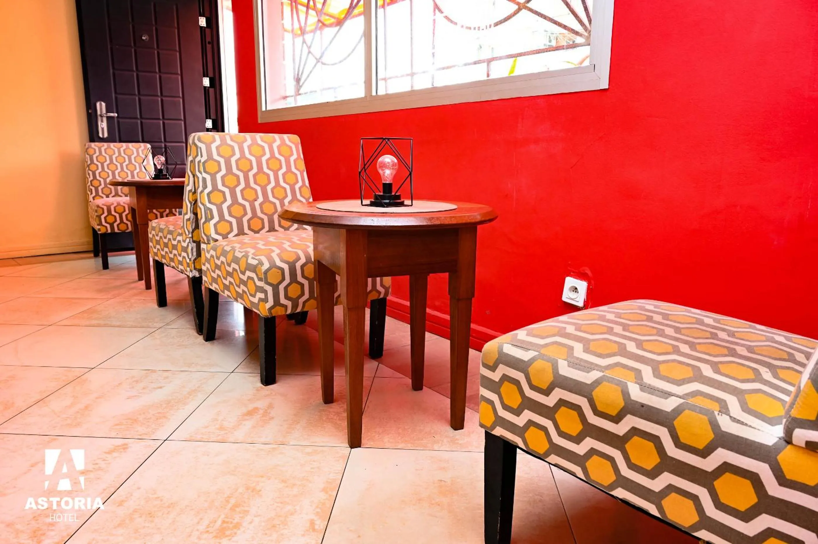 Living room in Hotel Astoria