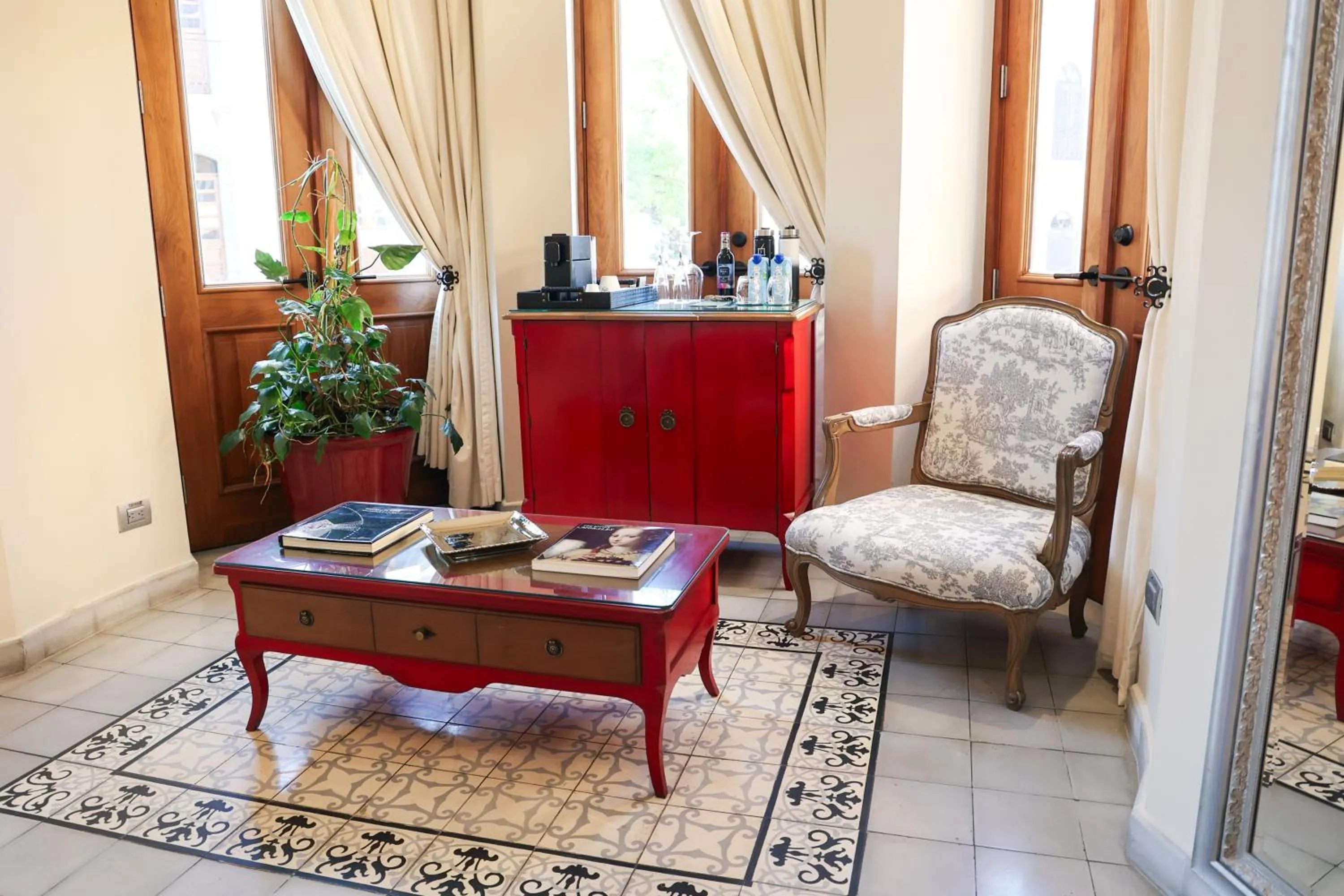 Living room in La Concordia - Boutique Hotel