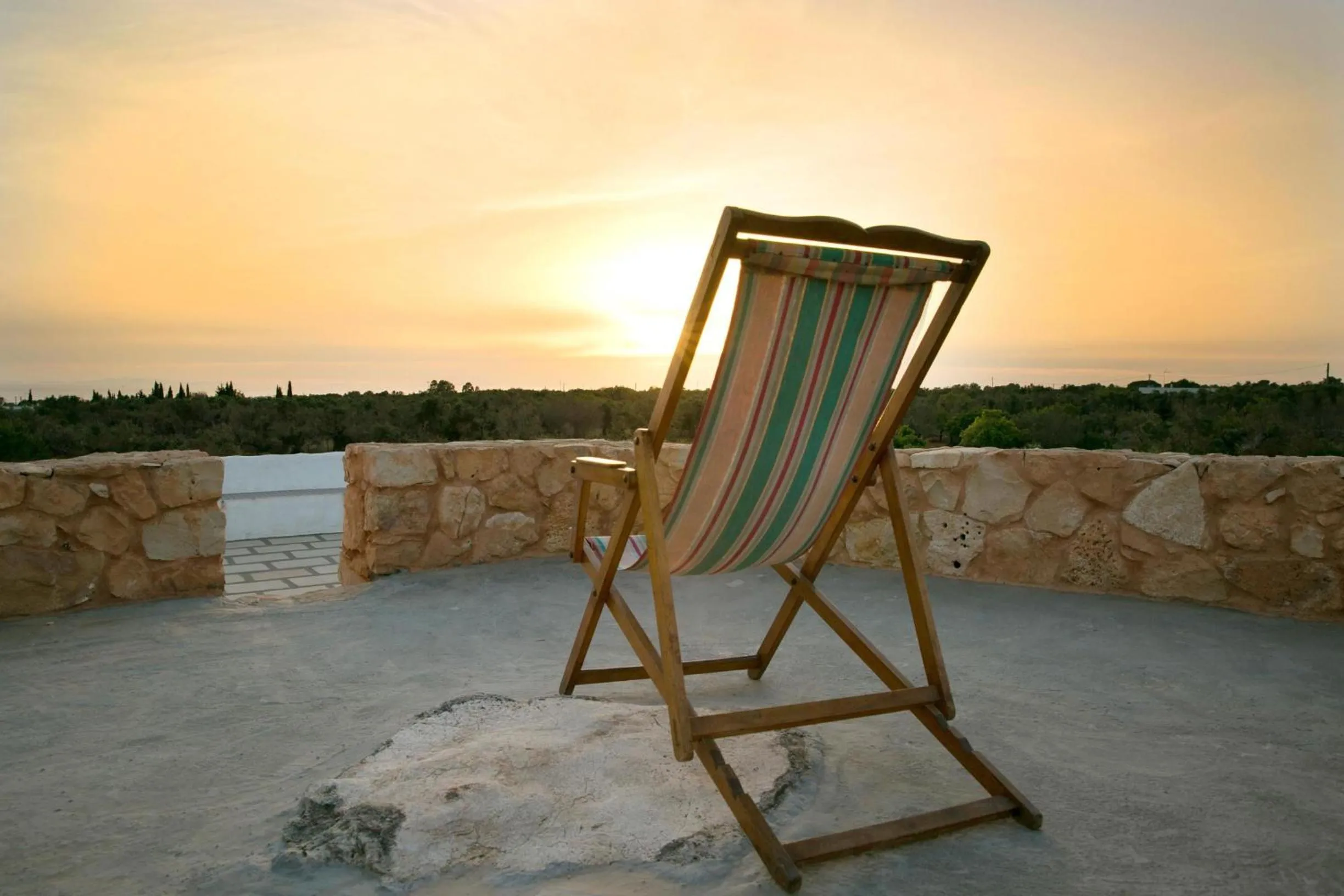 Balcony/Terrace in Villa Trullo Indipendente