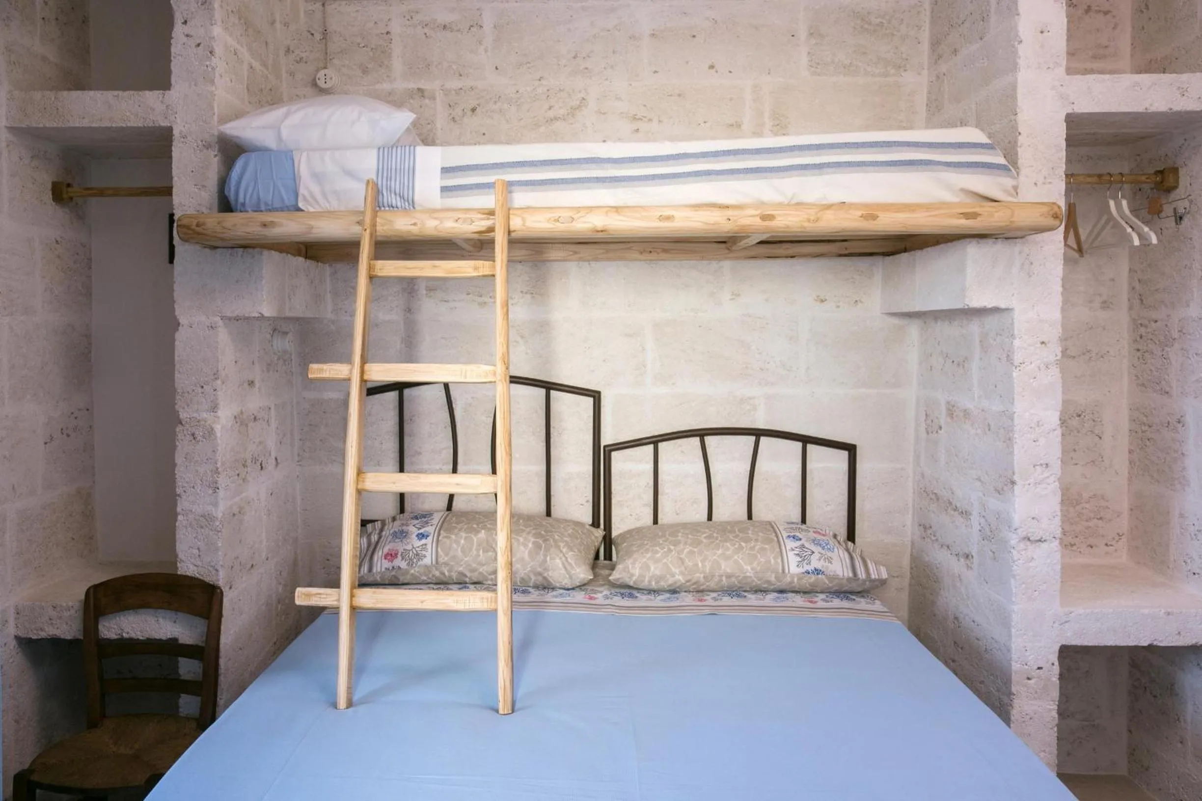 Bedroom, Bed in Villa Trullo Indipendente