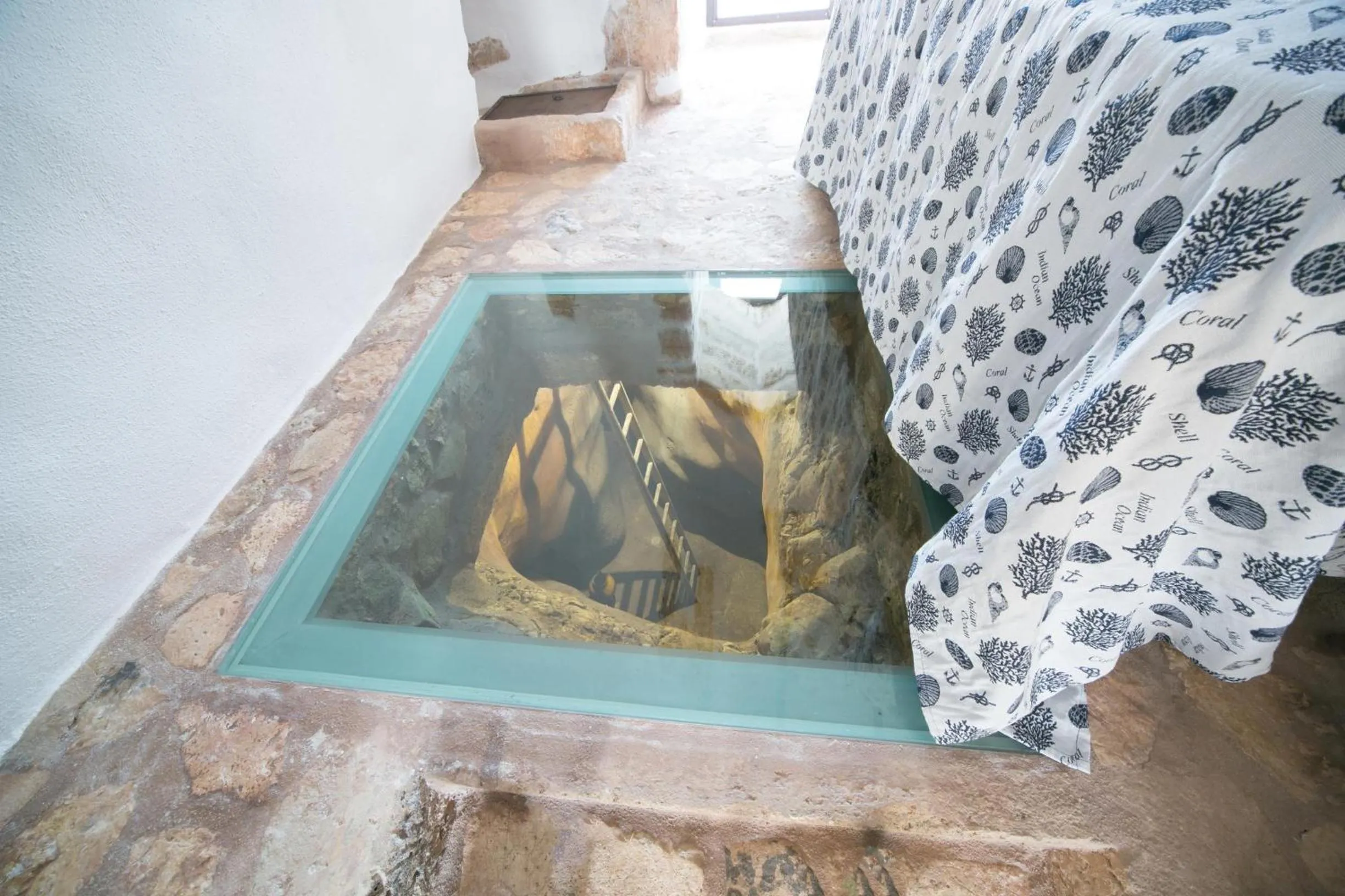 Decorative detail in Villa Trullo Indipendente