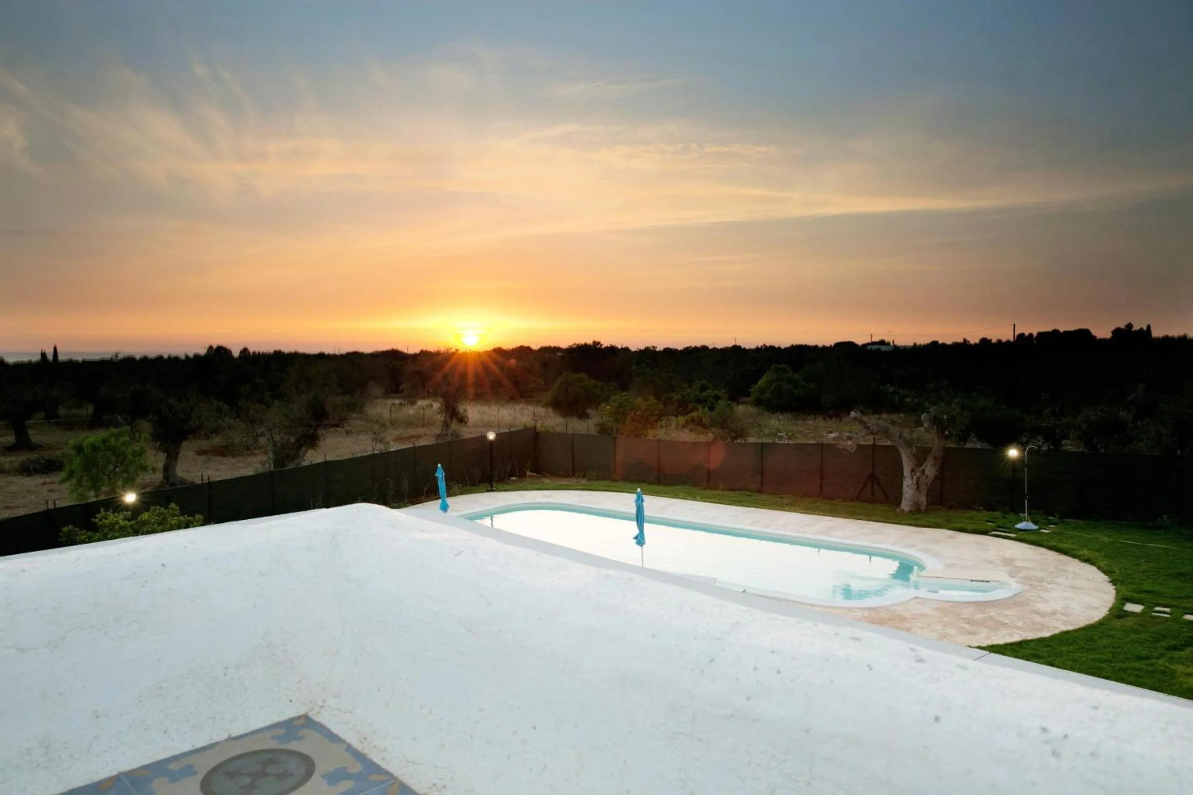 Sea view in Villa Trullo Indipendente