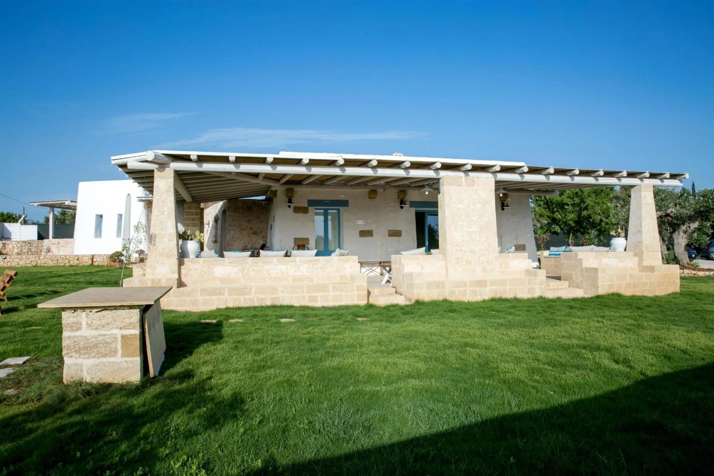 Garden in Villa Trullo Indipendente