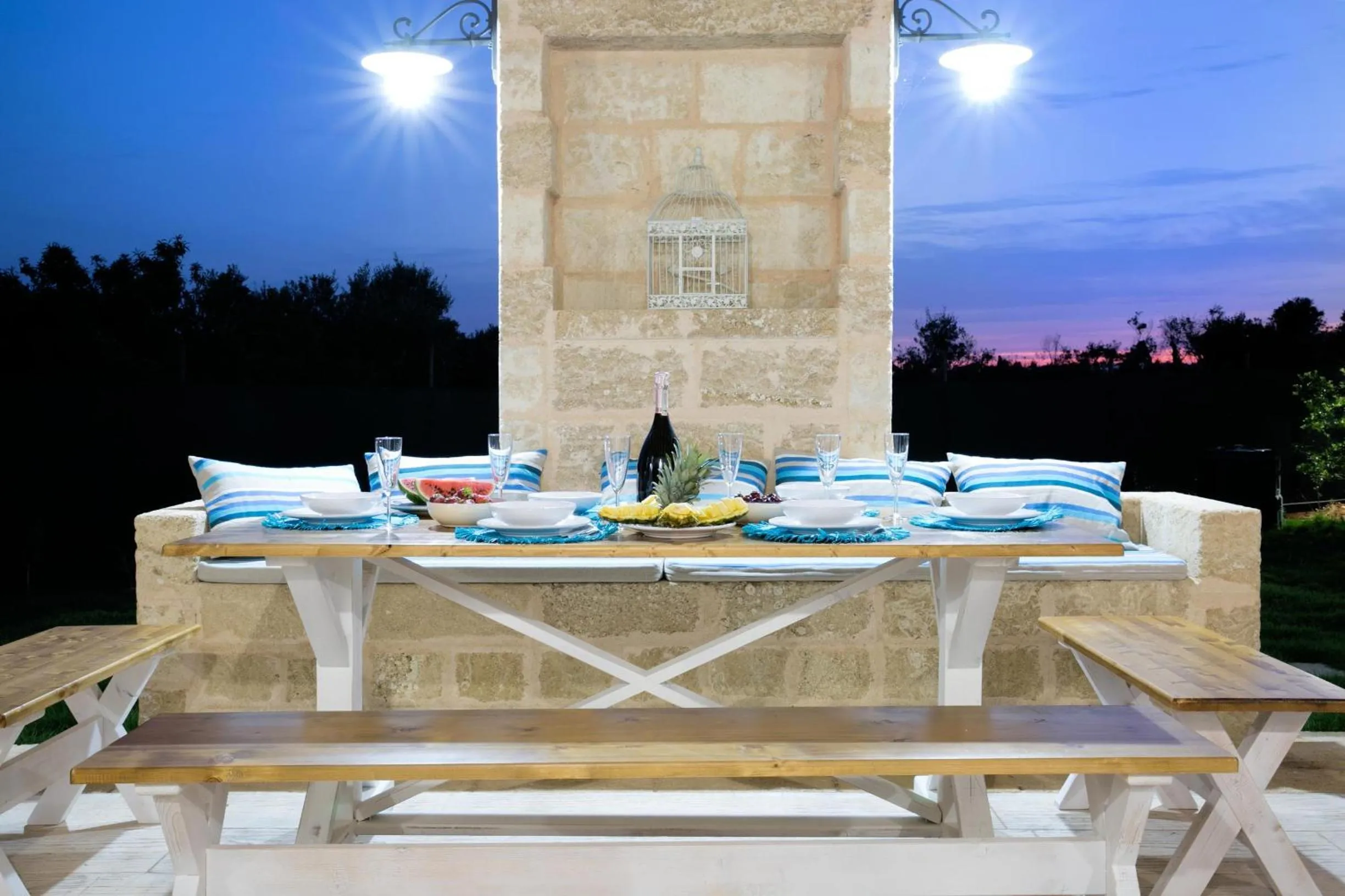 Balcony/Terrace in Villa Trullo Indipendente