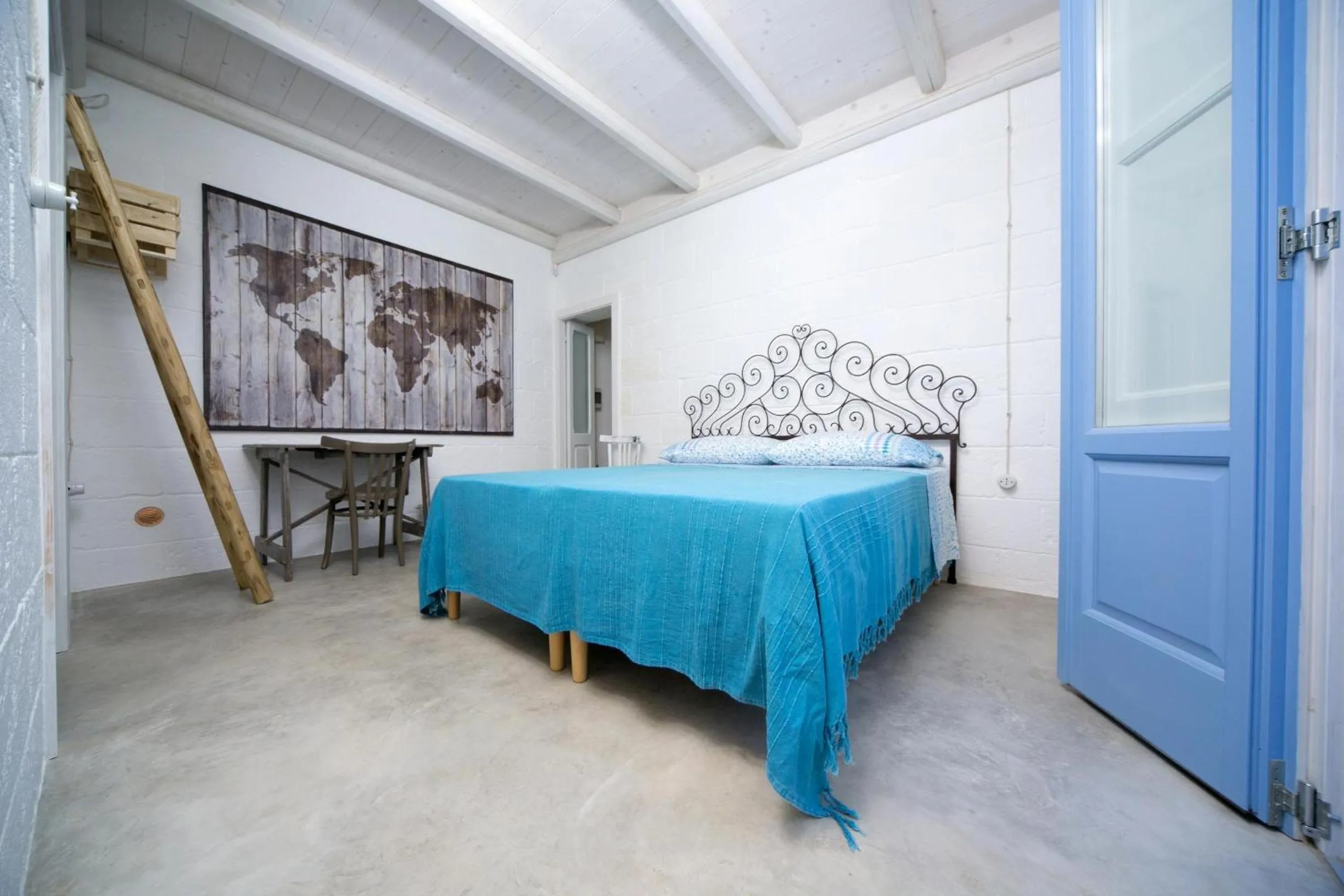 Bedroom, Bed in Villa Trullo Indipendente