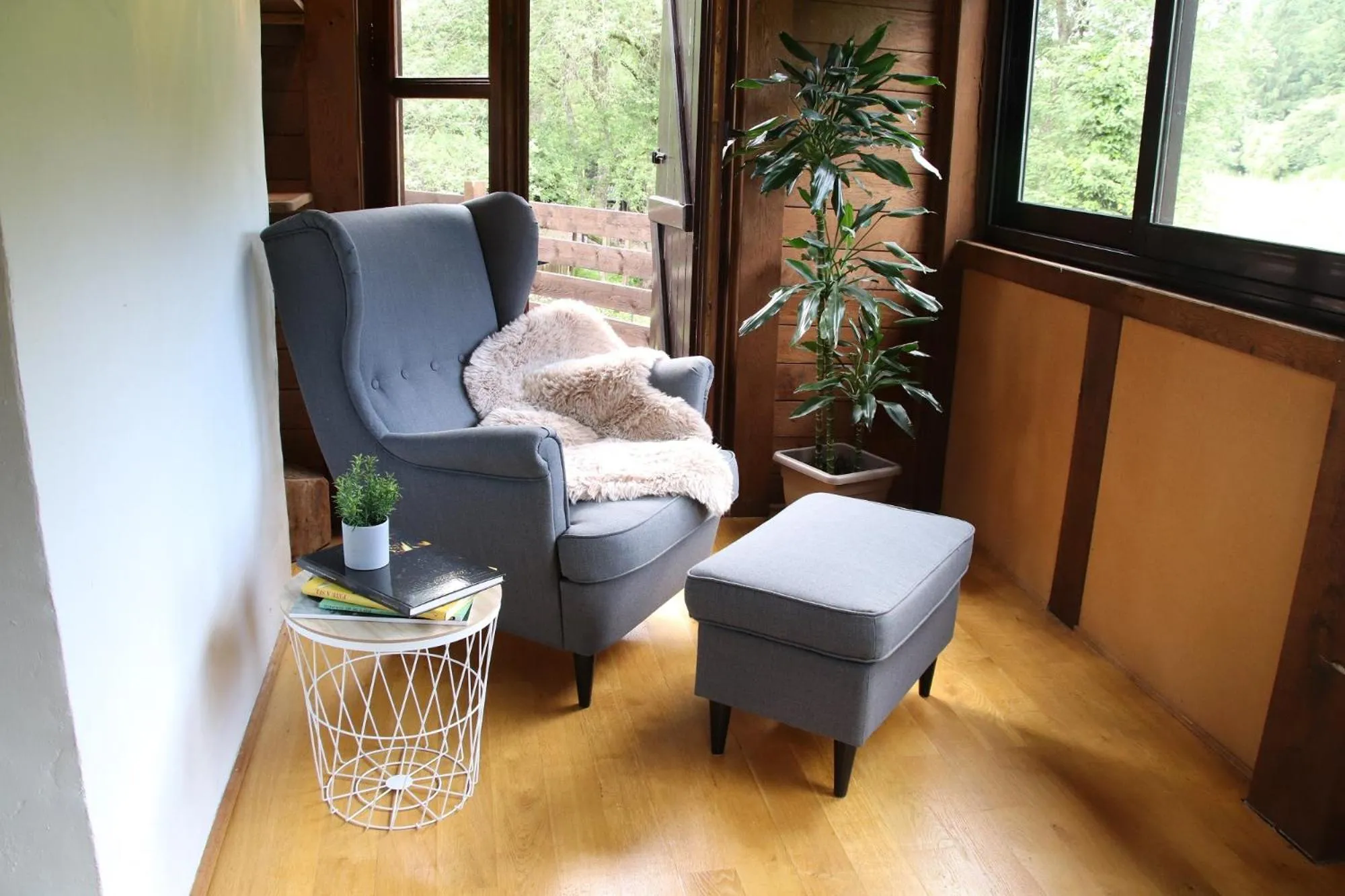 Seating area in Domaine du Moulin d'Asselborn