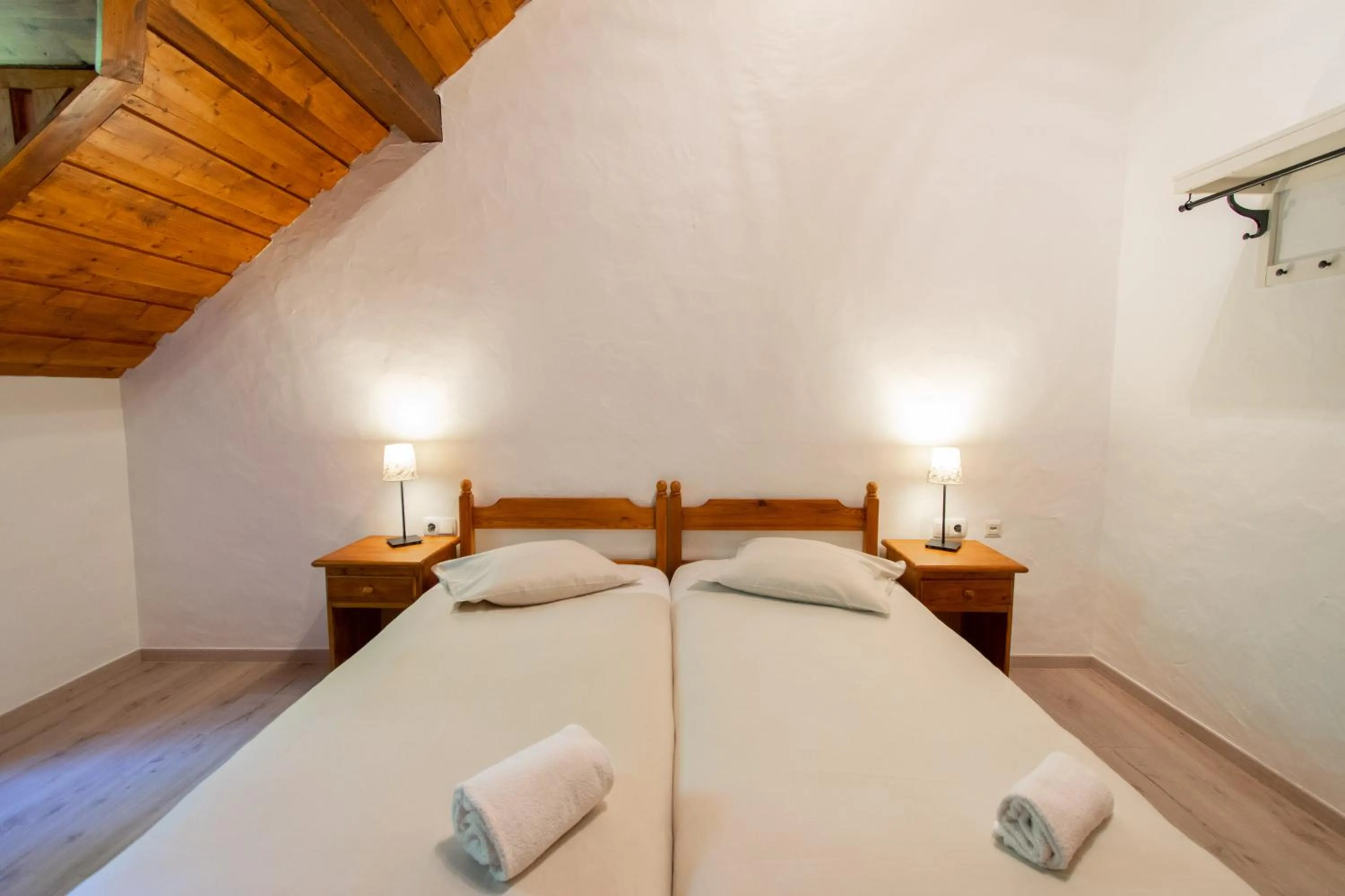 Photo of the whole room, Bed in Domaine du Moulin d'Asselborn