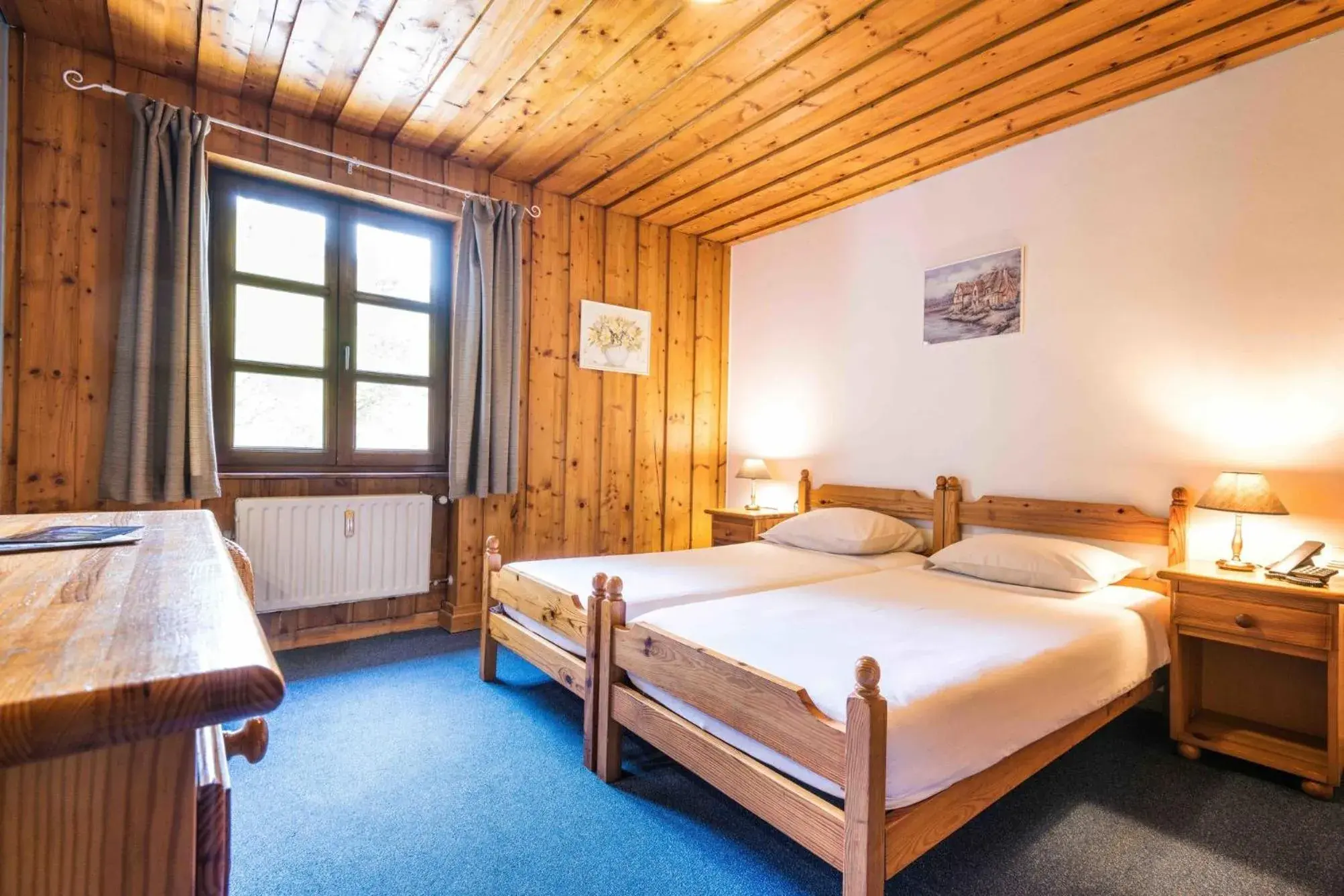 Twin Room in Domaine du Moulin d'Asselborn Twin Room in Domaine du Moulin d'Asselborn