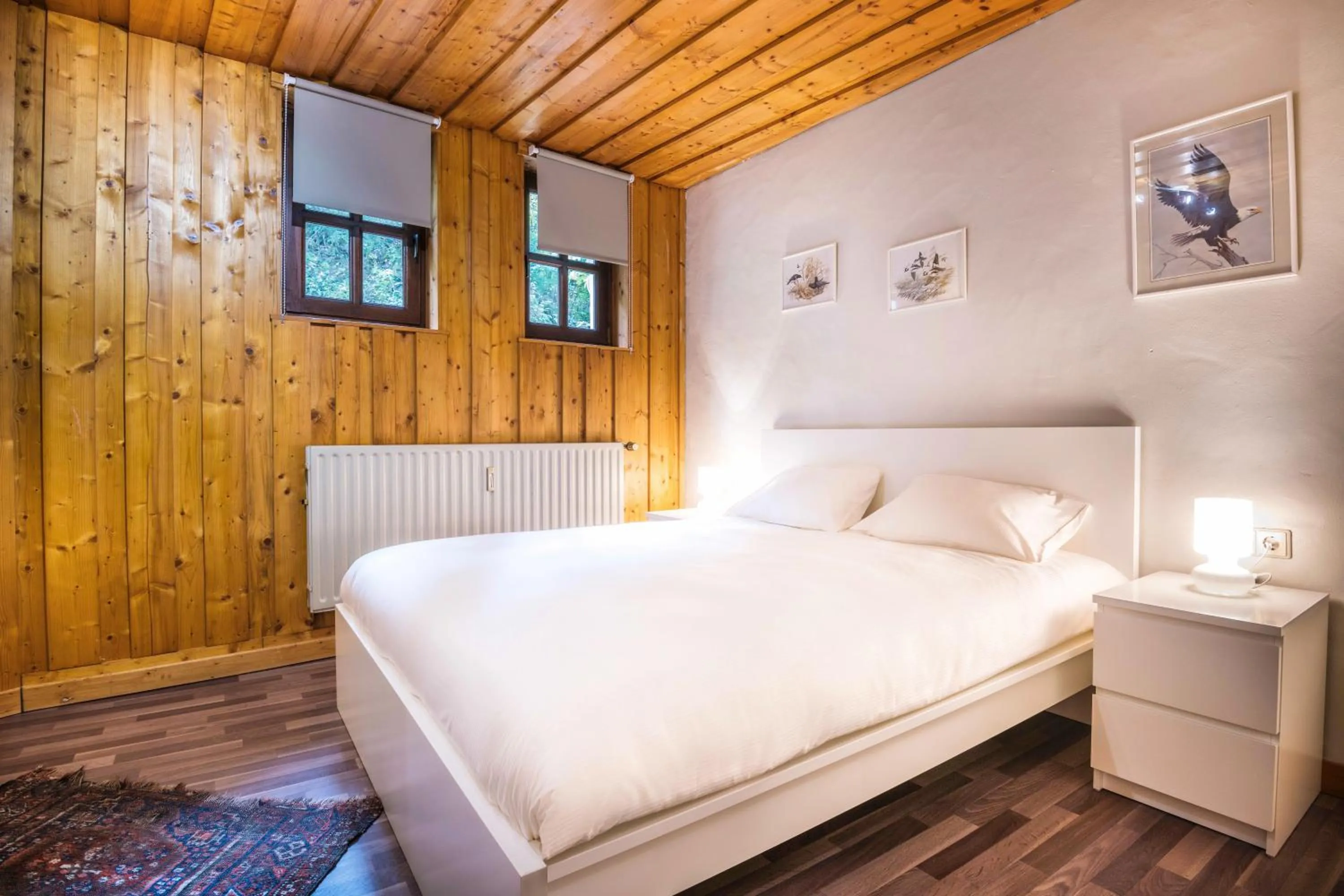 Photo of the whole room, Bed in Domaine du Moulin d'Asselborn