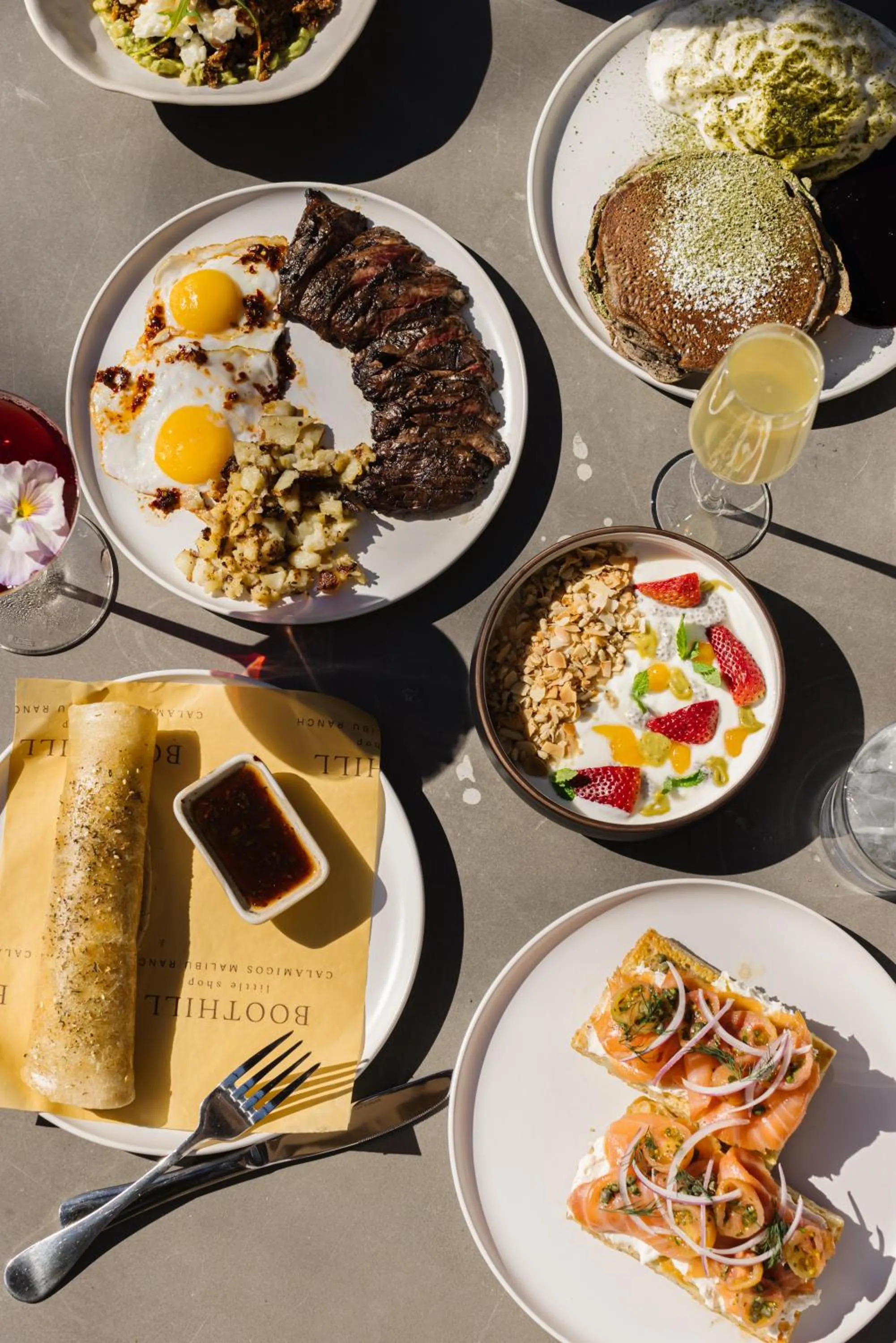 Food and drinks in Calamigos Guest Ranch and Beach Club