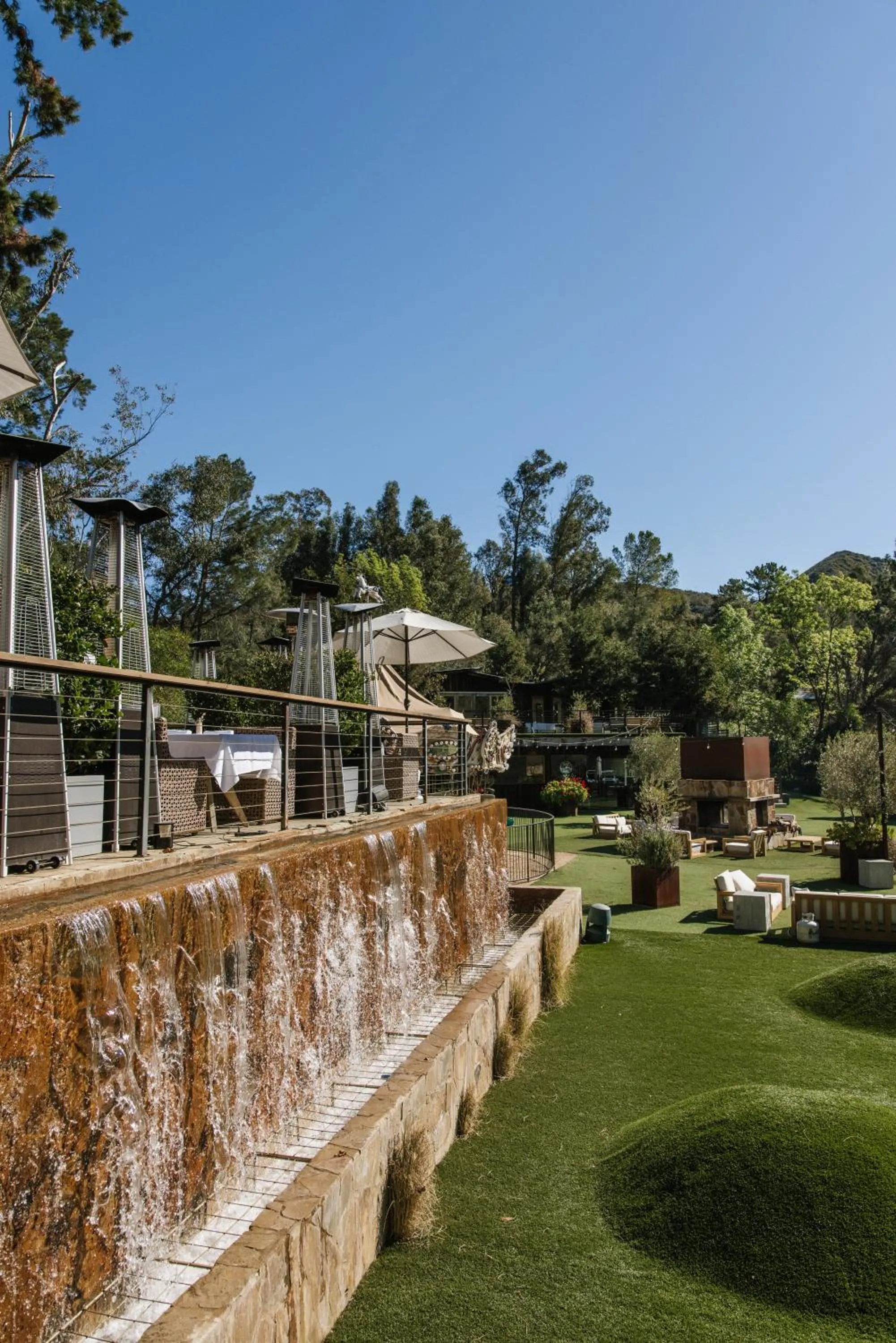 Restaurant/places to eat in Calamigos Guest Ranch and Beach Club