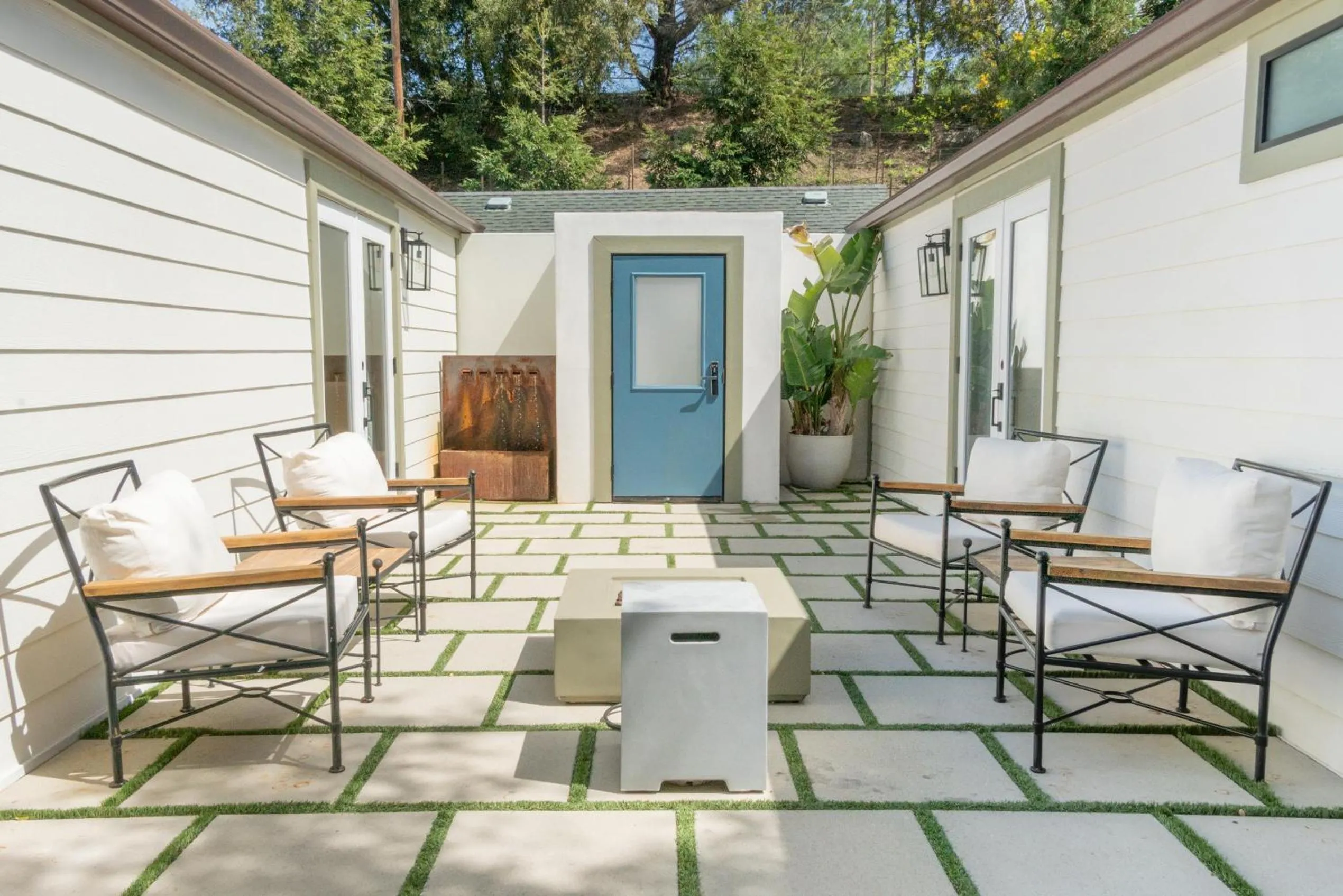 Patio in Calamigos Guest Ranch and Beach Club