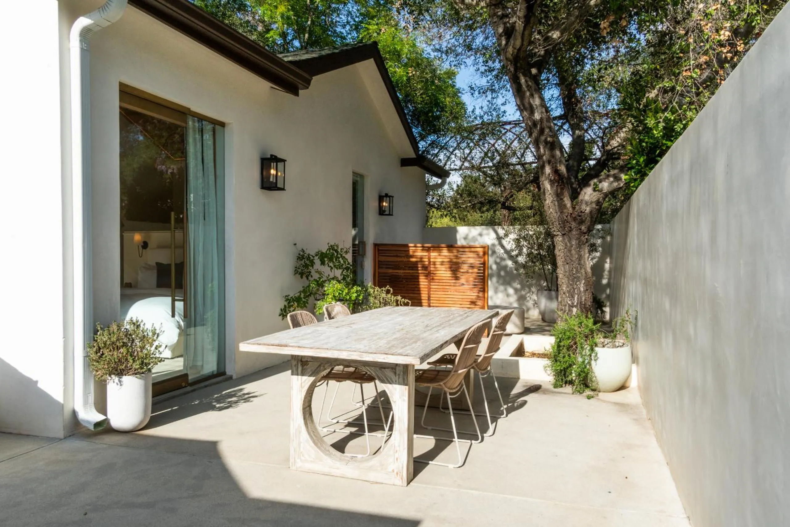 Patio in Calamigos Guest Ranch and Beach Club