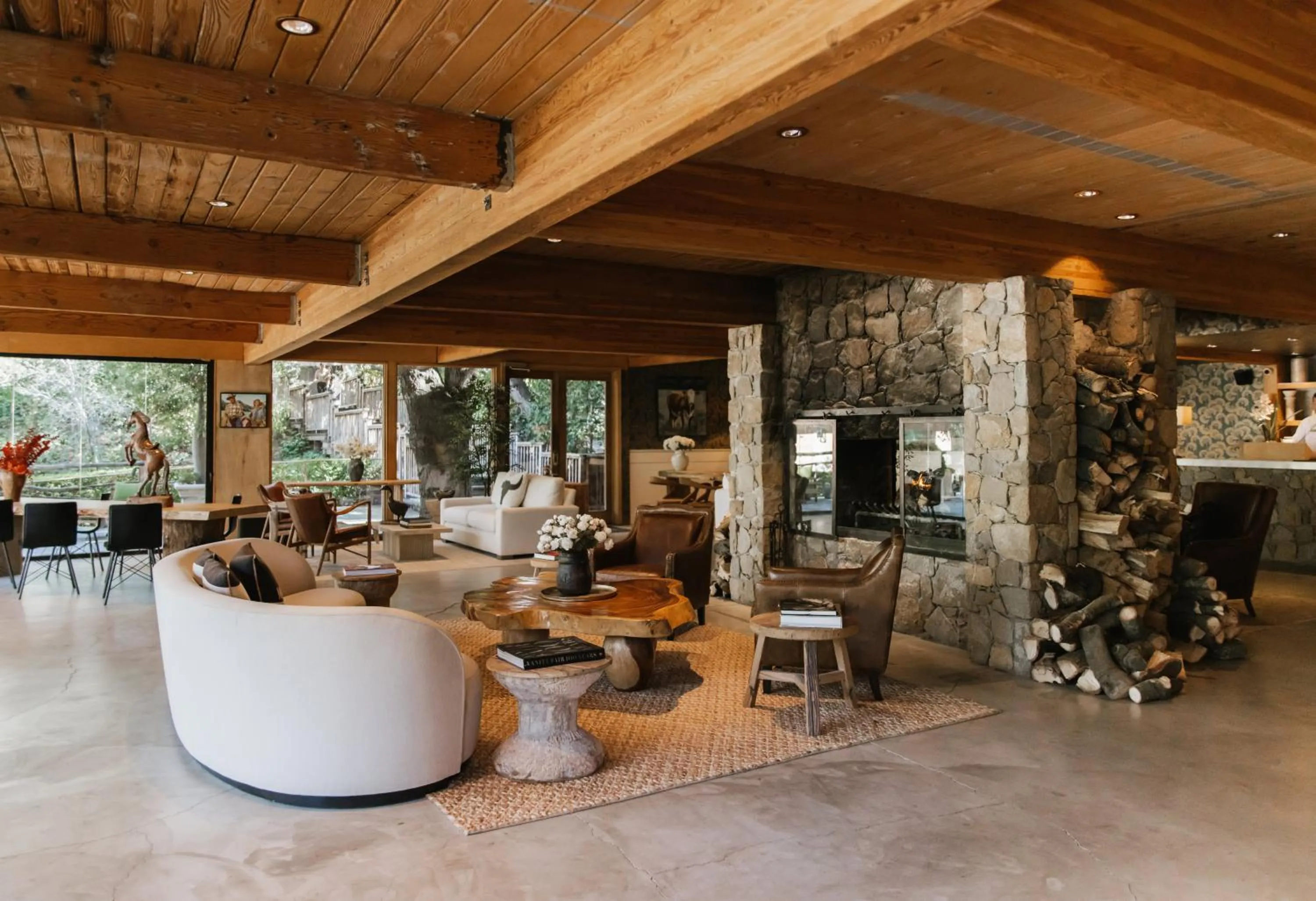 Lobby or reception in Calamigos Guest Ranch and Beach Club