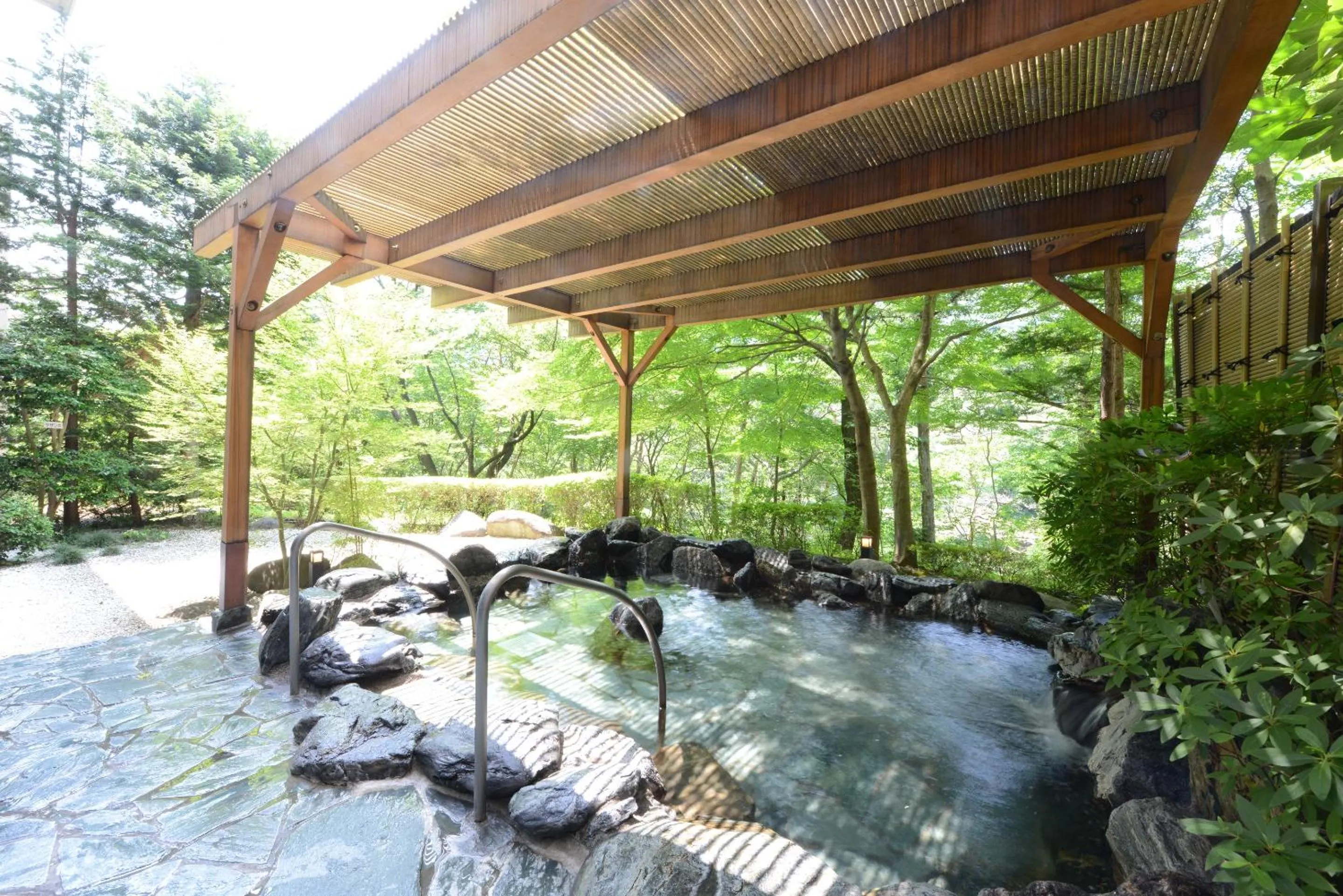 Hot Spring Bath in Hotel Harvest Kinugawa