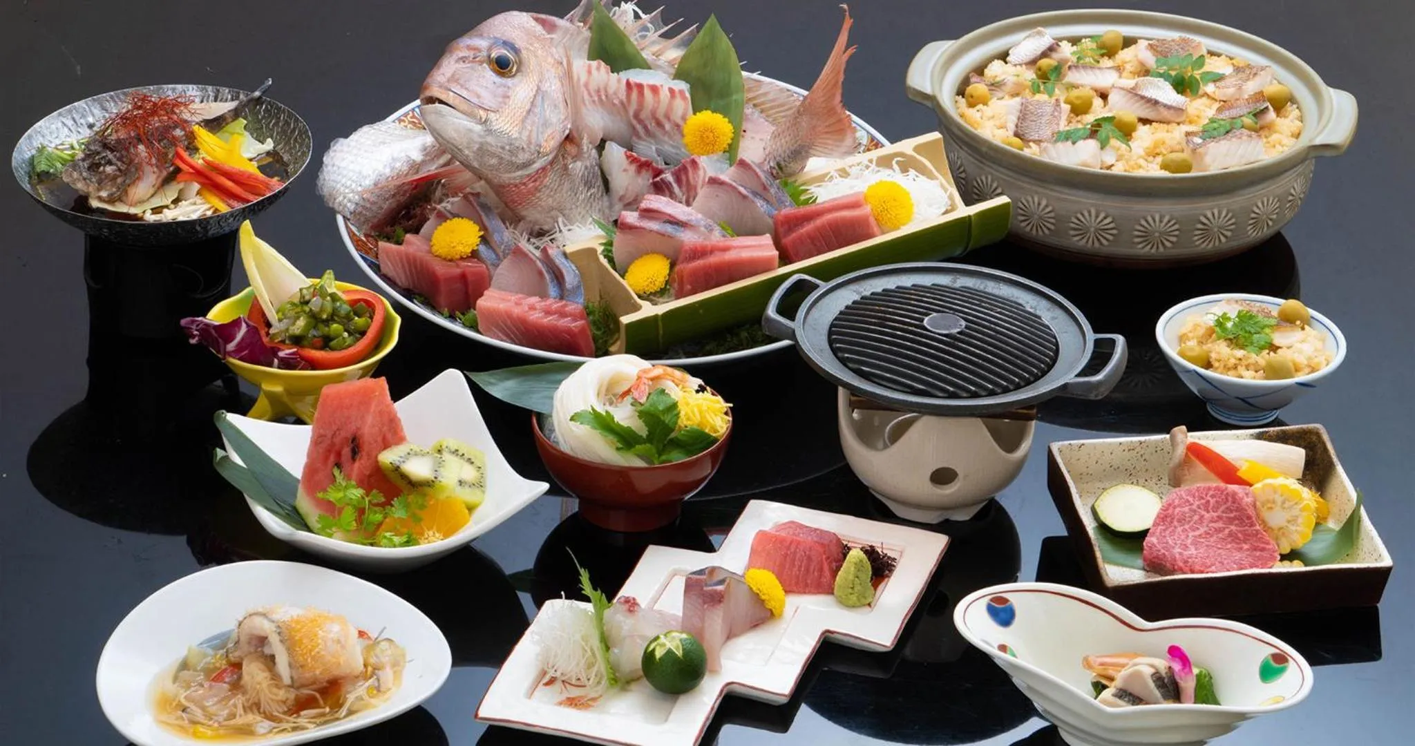 Dinner in Tenku Hotel Kairo