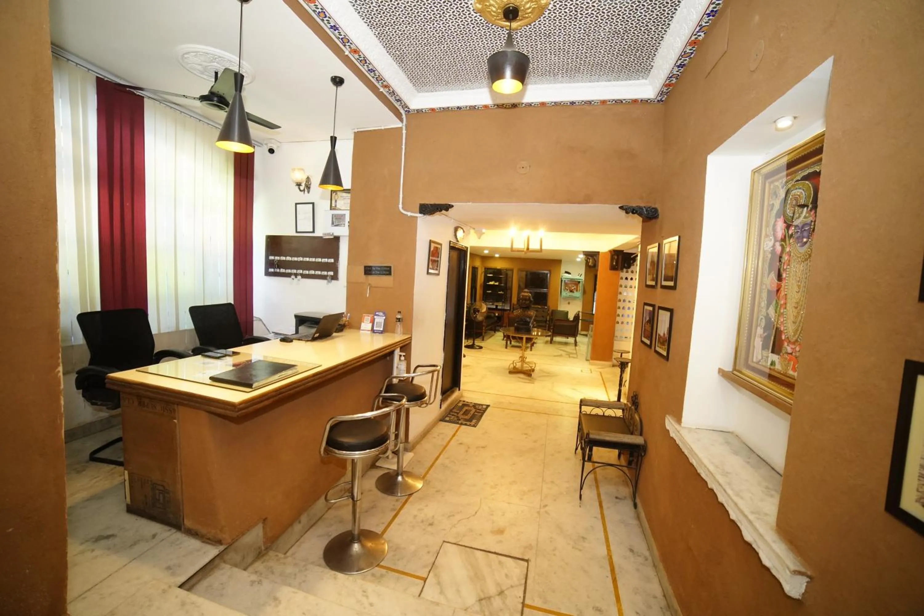 Lobby or reception in Hotel Banjara Heritage