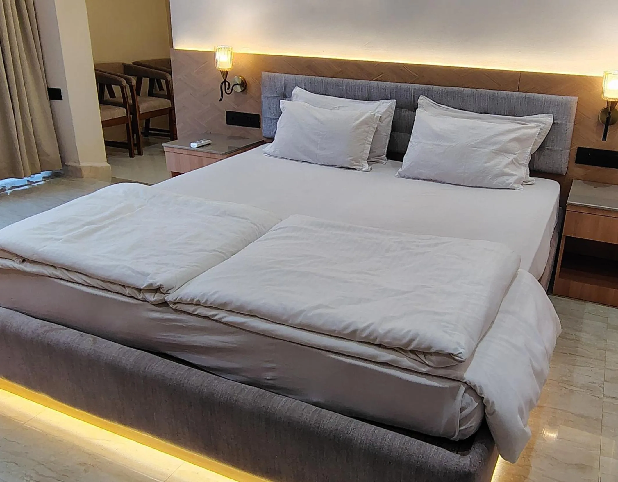 Bed in Hotel My Soulmate, Palolem Beach