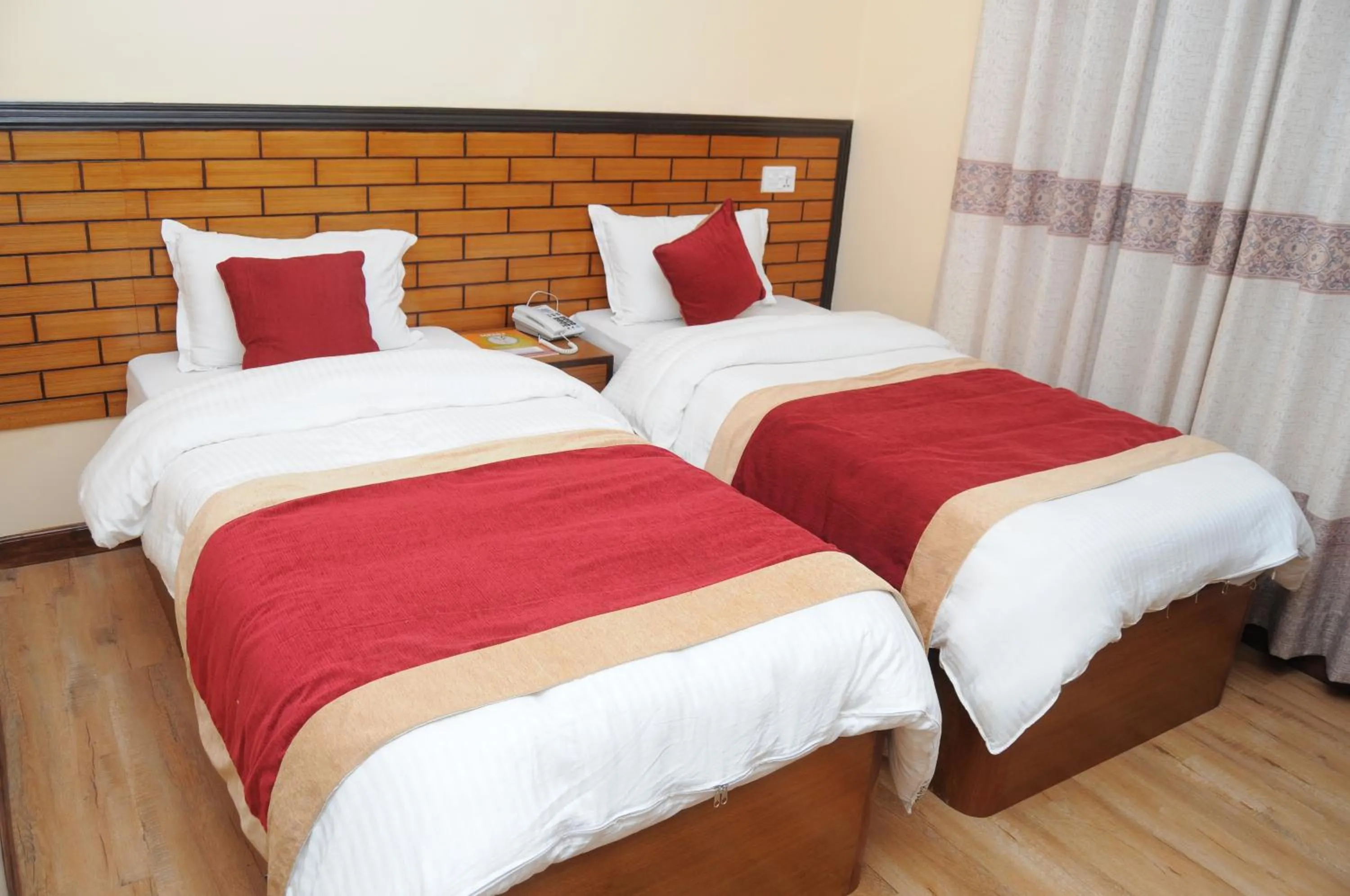 Bed in Hotel Bagmati