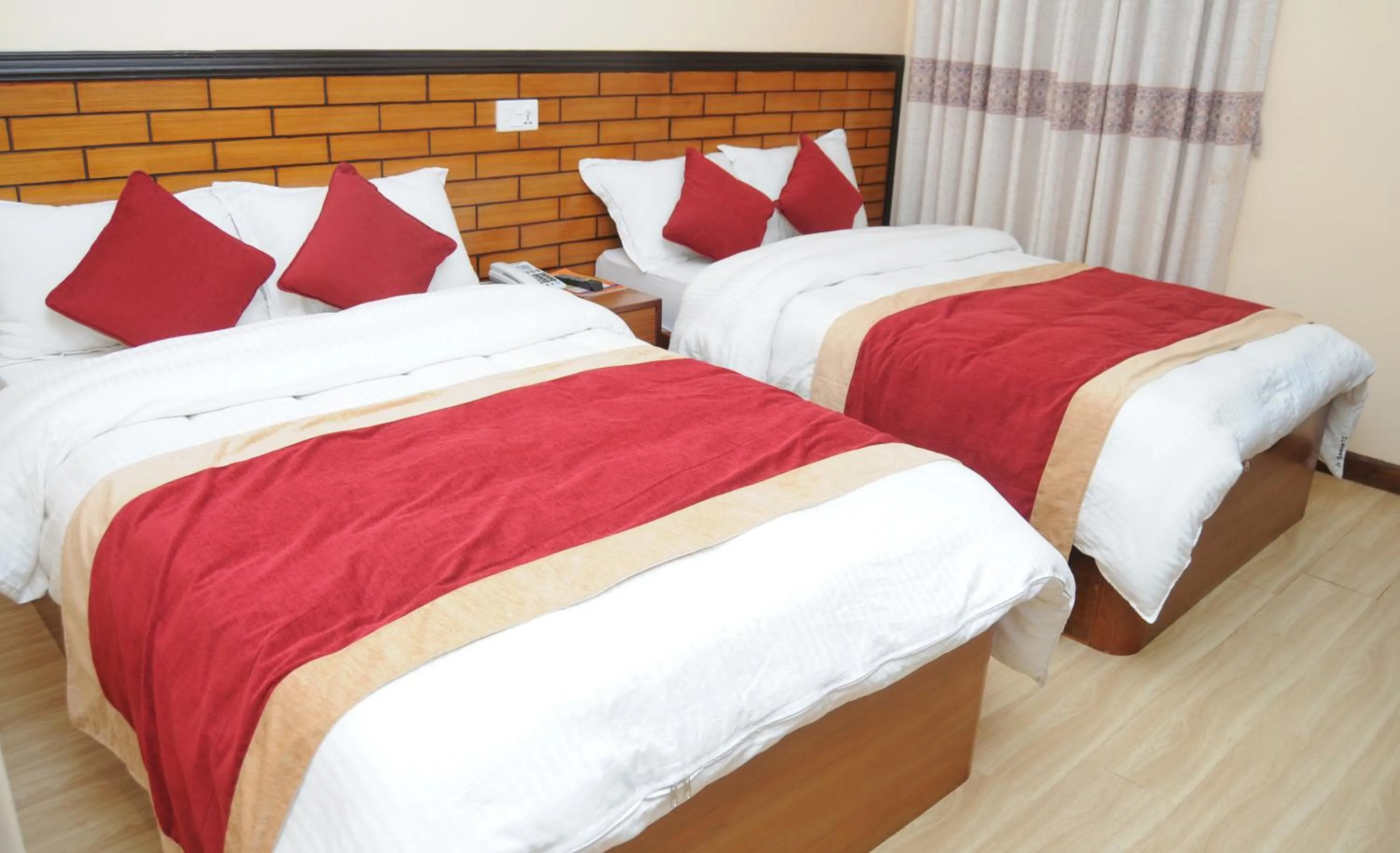 Bed in Hotel Bagmati