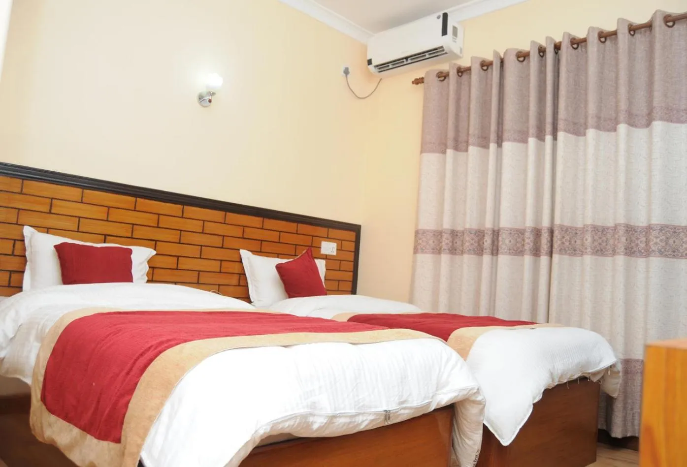 Photo of the whole room, Bed in Hotel Bagmati