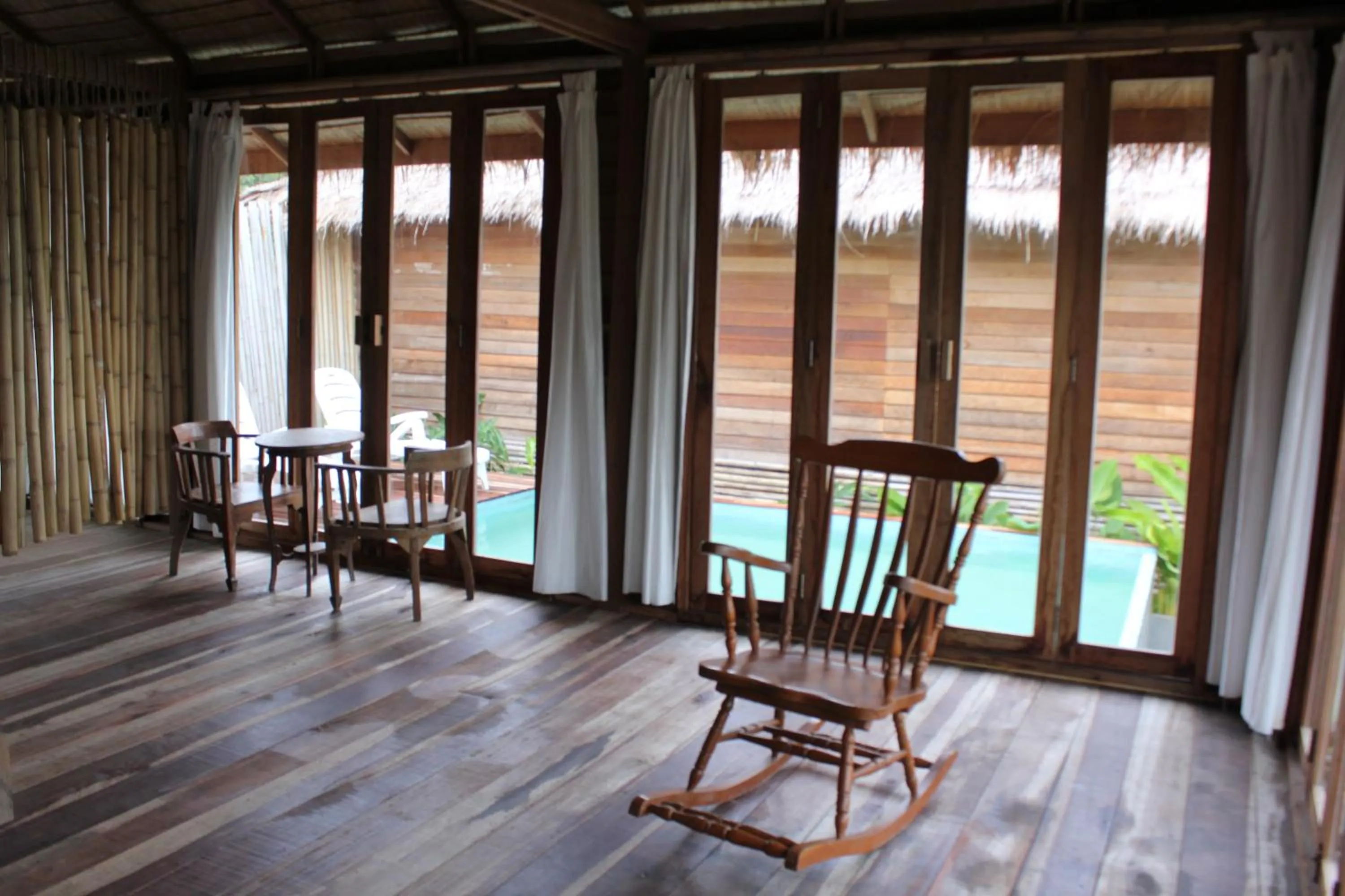 Pool view in Koh Pu Villa