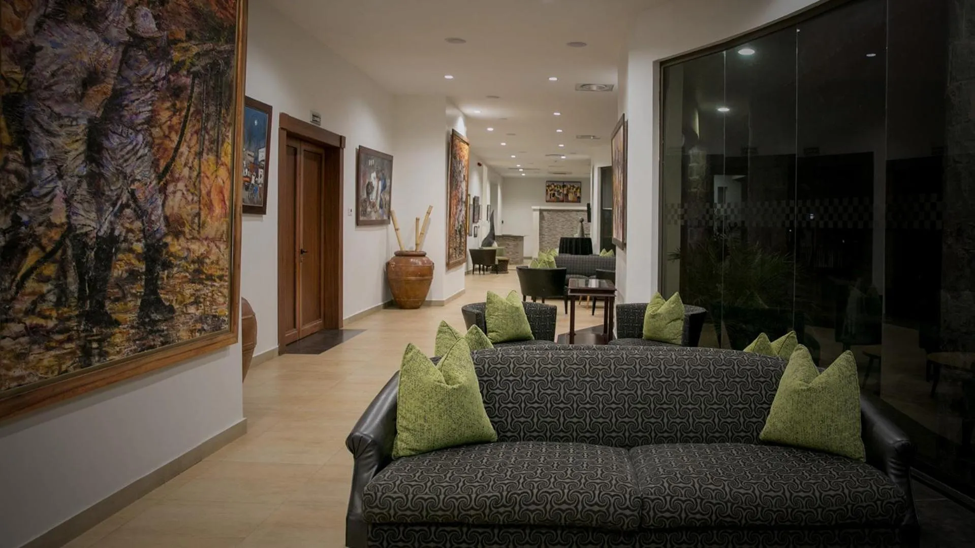 Seating area in Twangale Resort & Spa