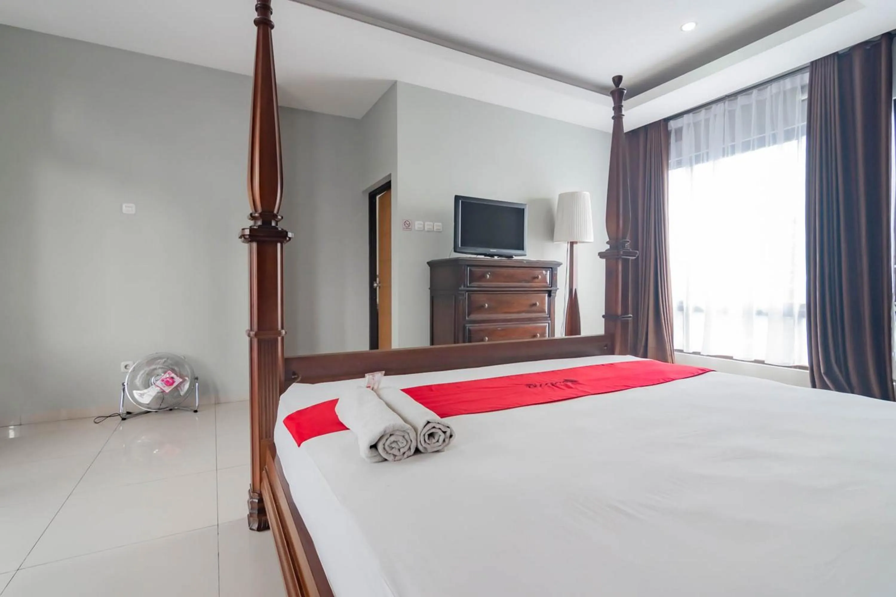 Bedroom, Bed in RedDoorz at Palagan Joglo Sersan Bajuri