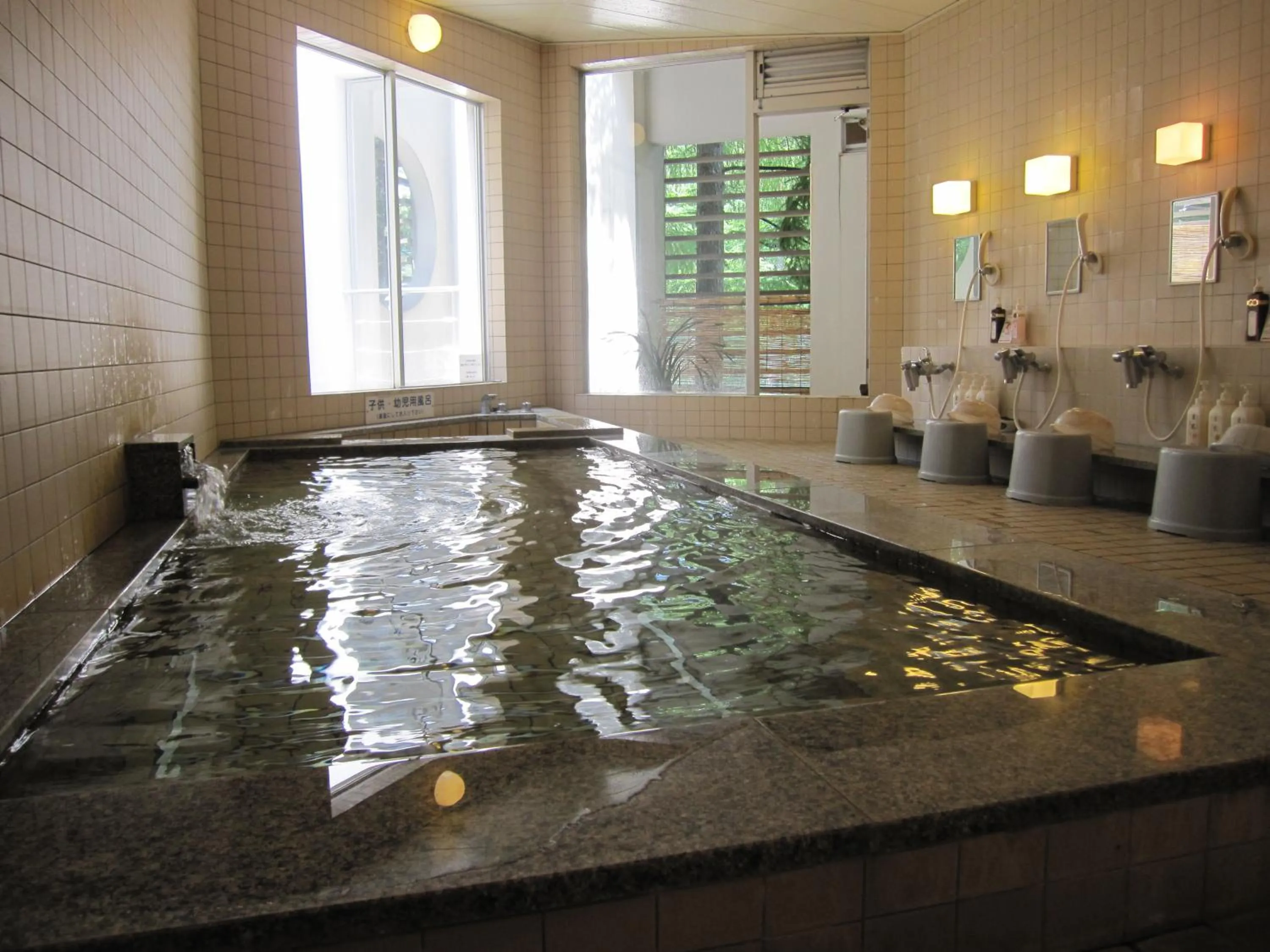 Public Bath in Panorama Inn Yamanakako