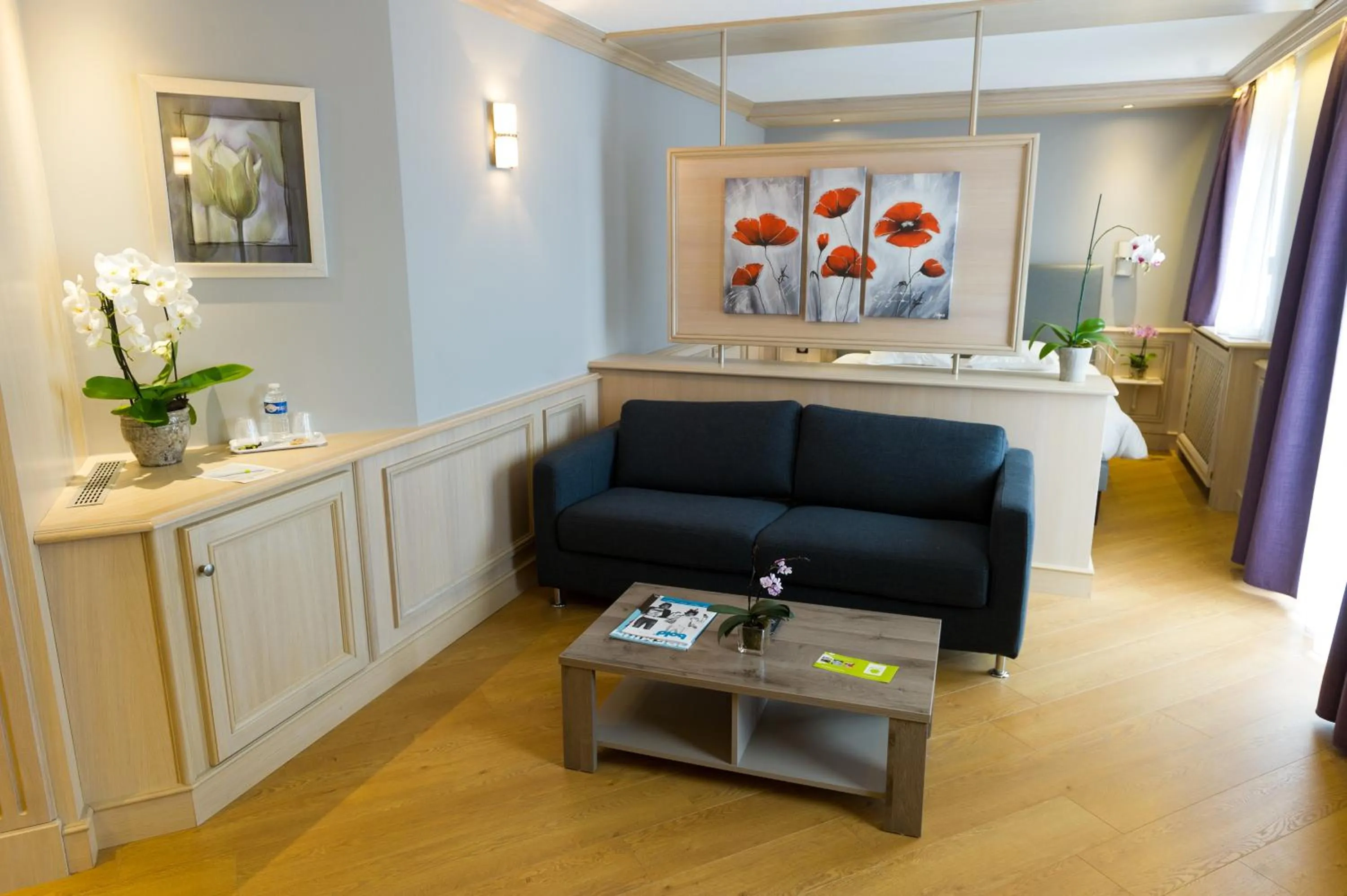 Living room in Cottage Logis Hôtel - Restaurant