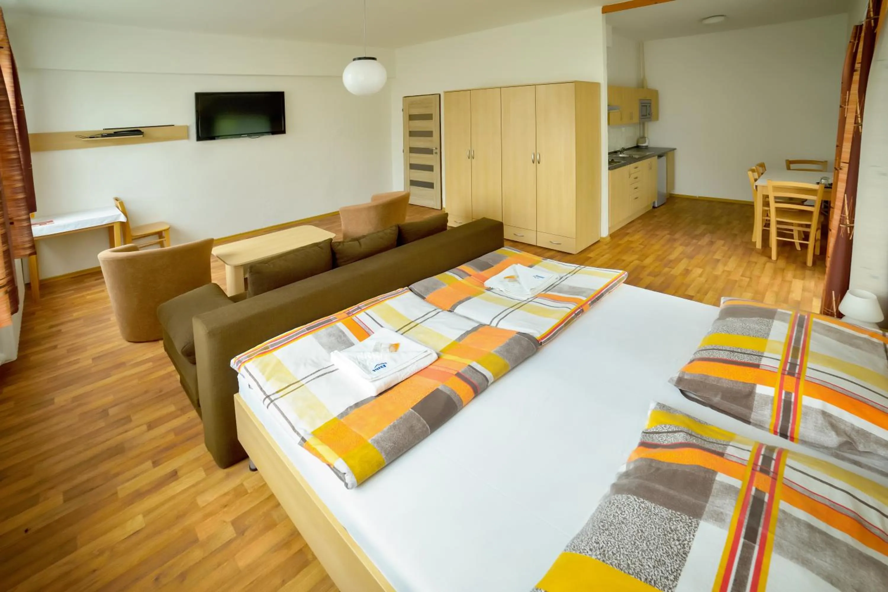 Apartment with Balcony in Zimní Stadion Tábor