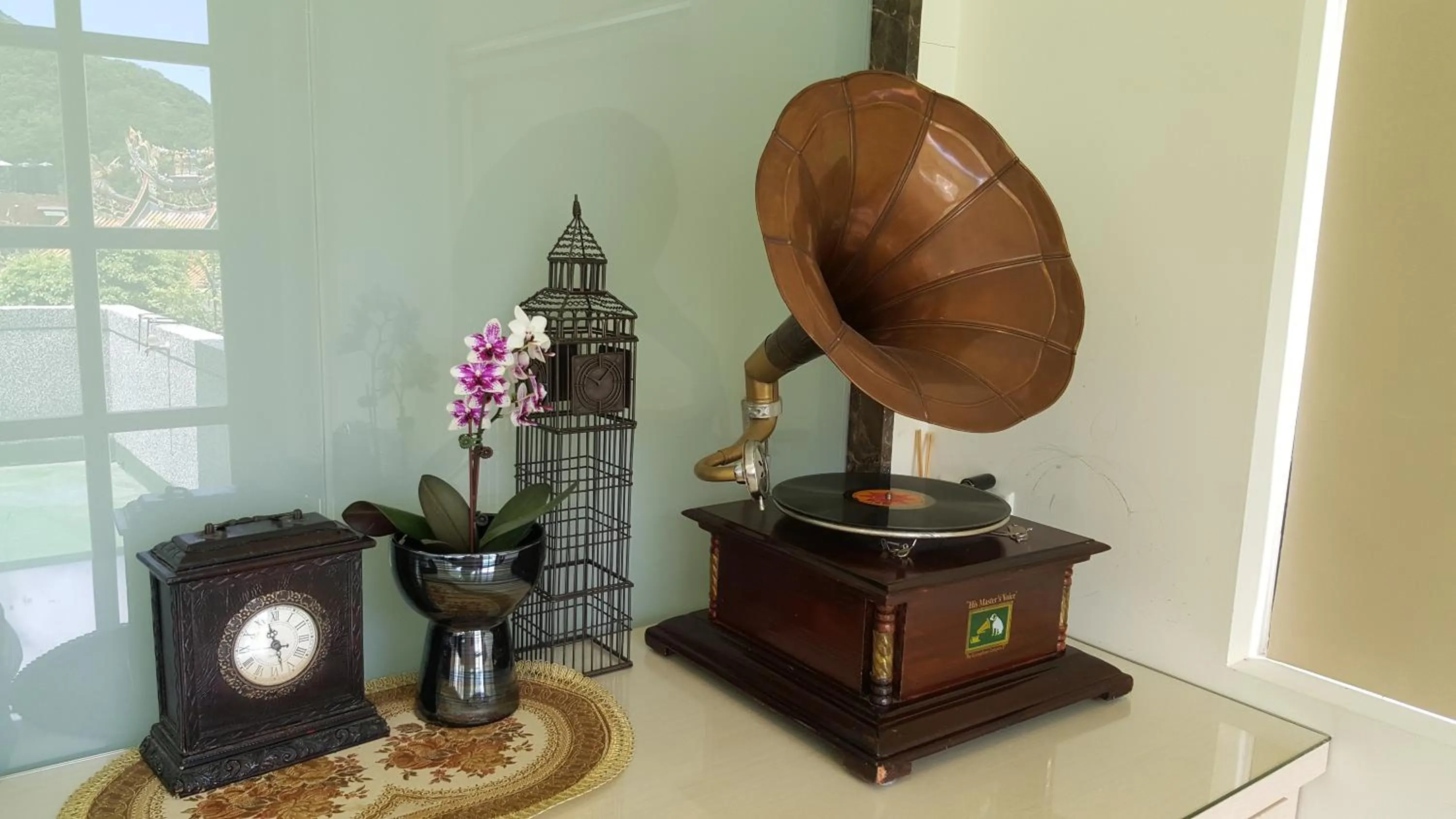 Decorative detail in Qinbian B&B