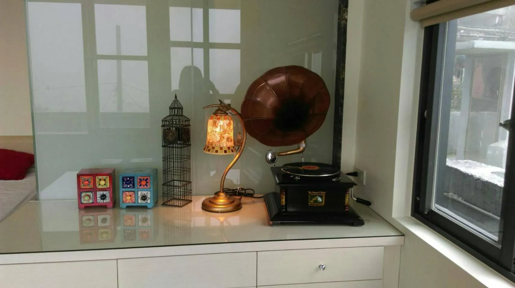 Decorative detail in Qinbian B&B