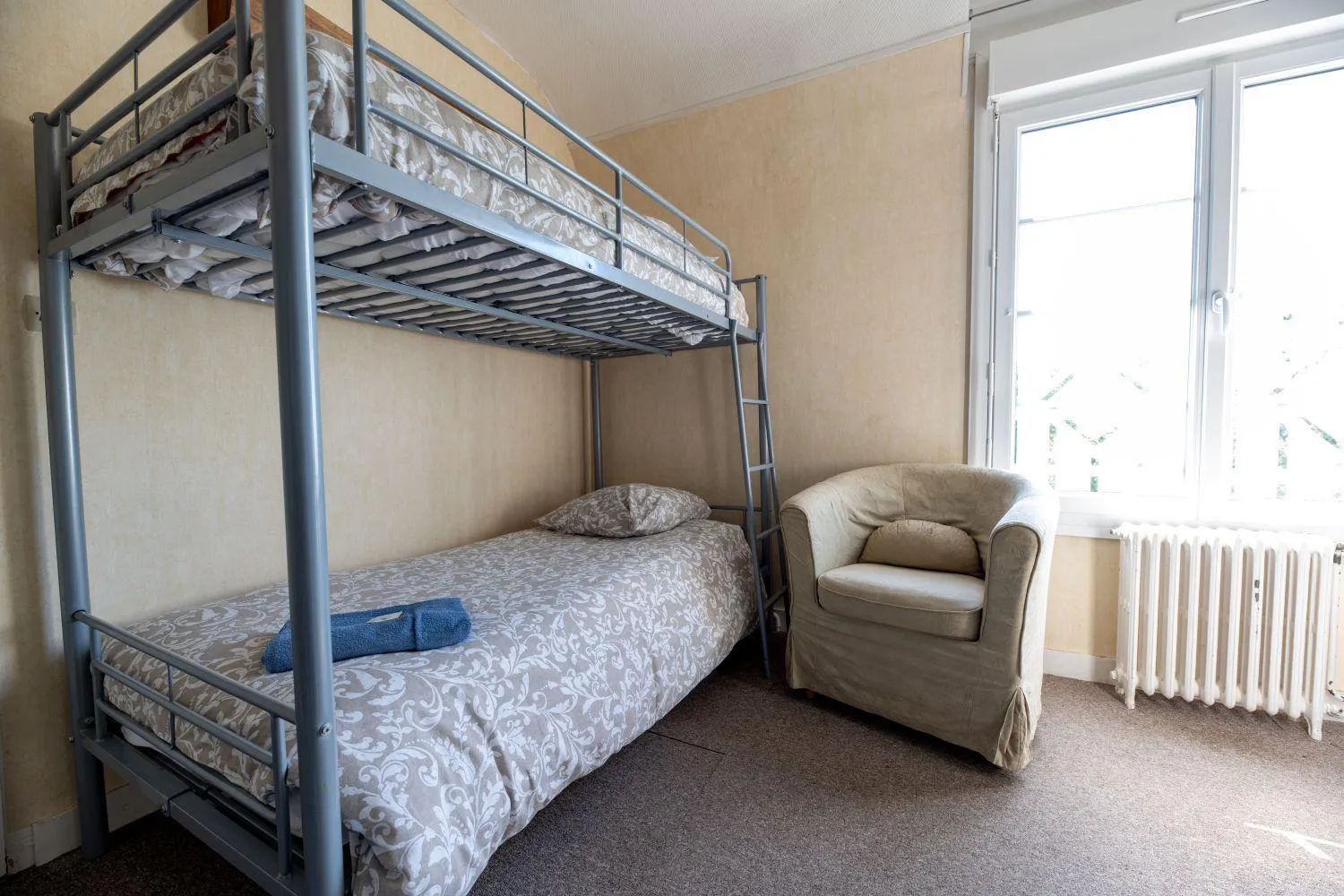 Bed in Gite Le Relais Saint Michel