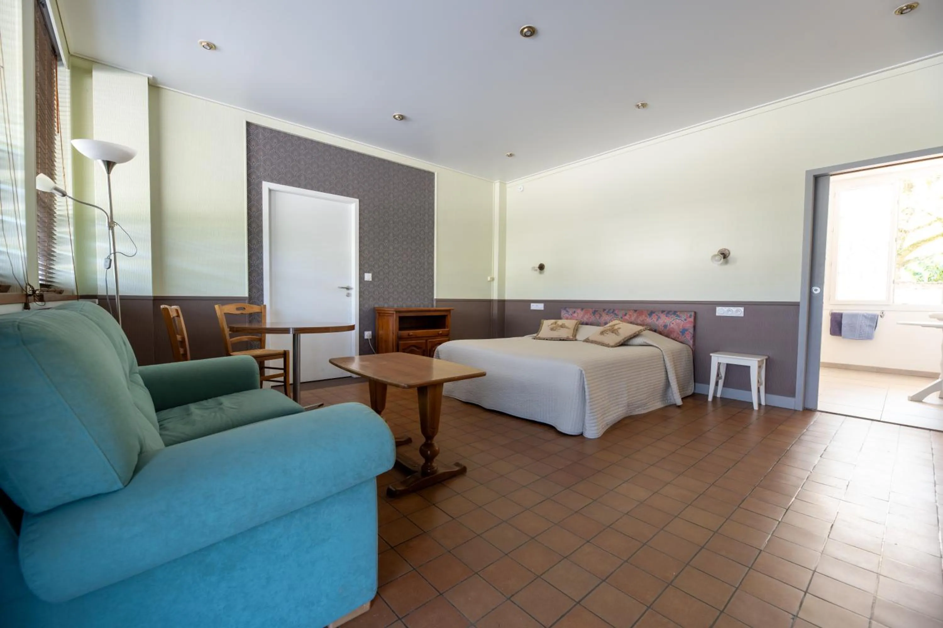 Bed in Gite Le Relais Saint Michel