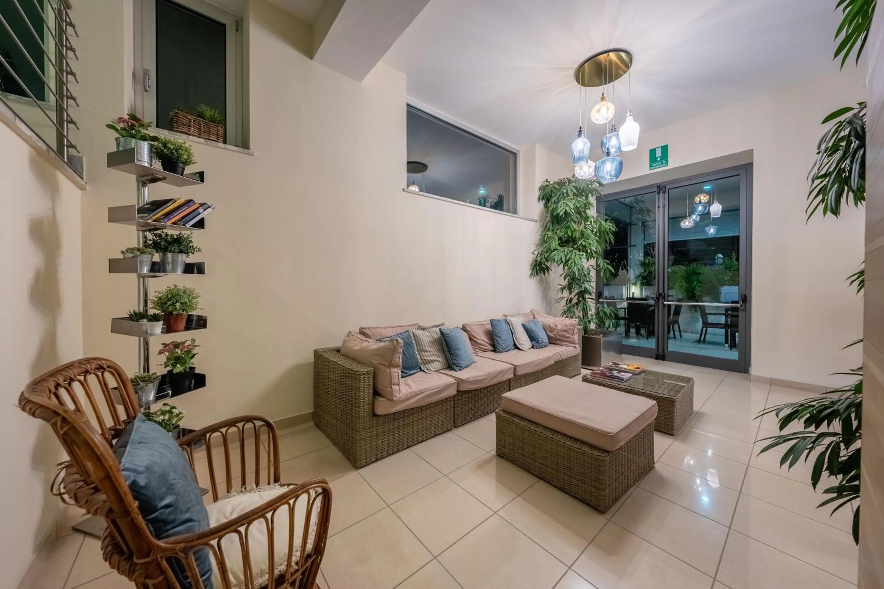 Lobby or reception in Hotel La Pineta