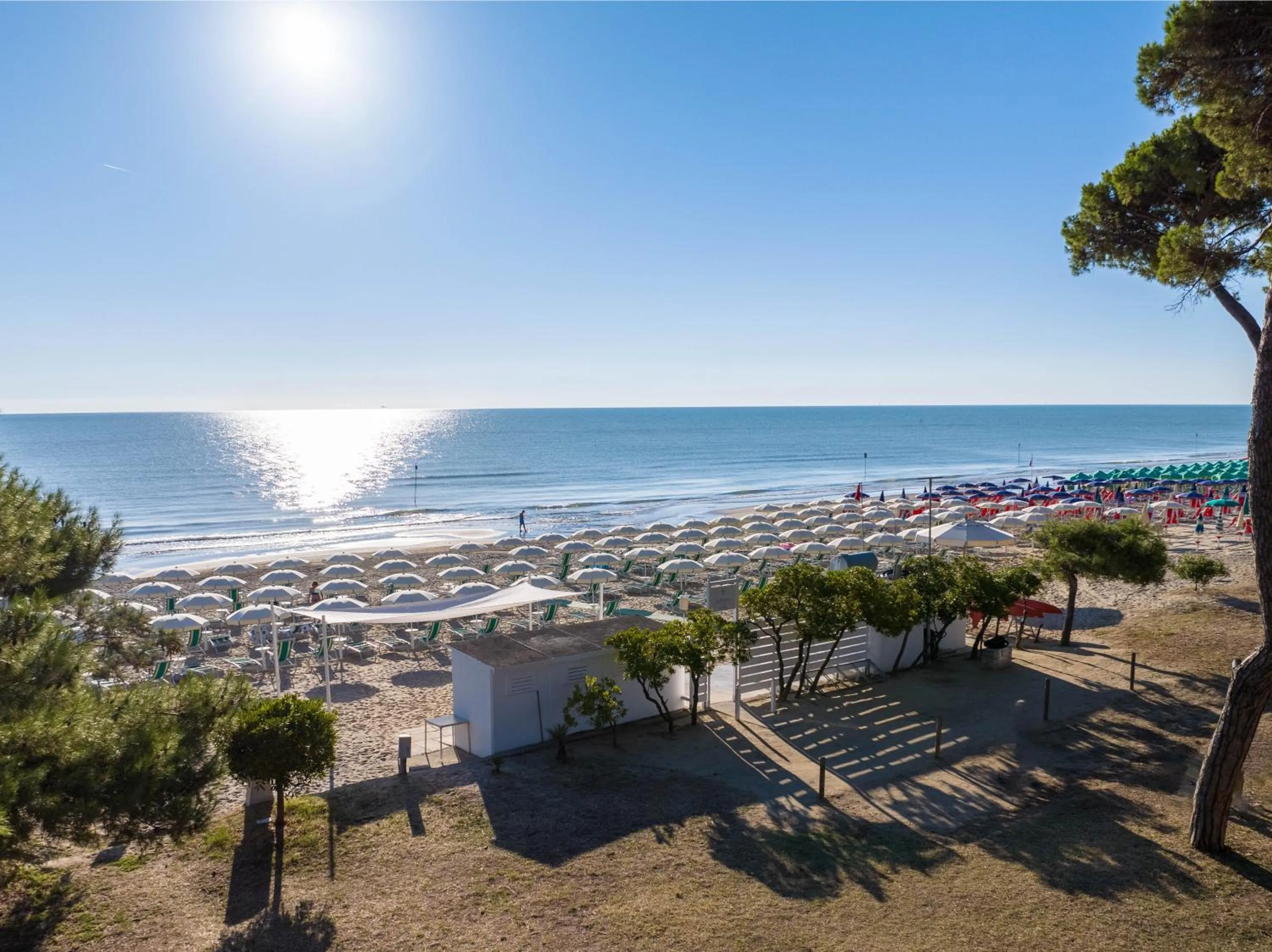 Beach in Hotel La Pineta