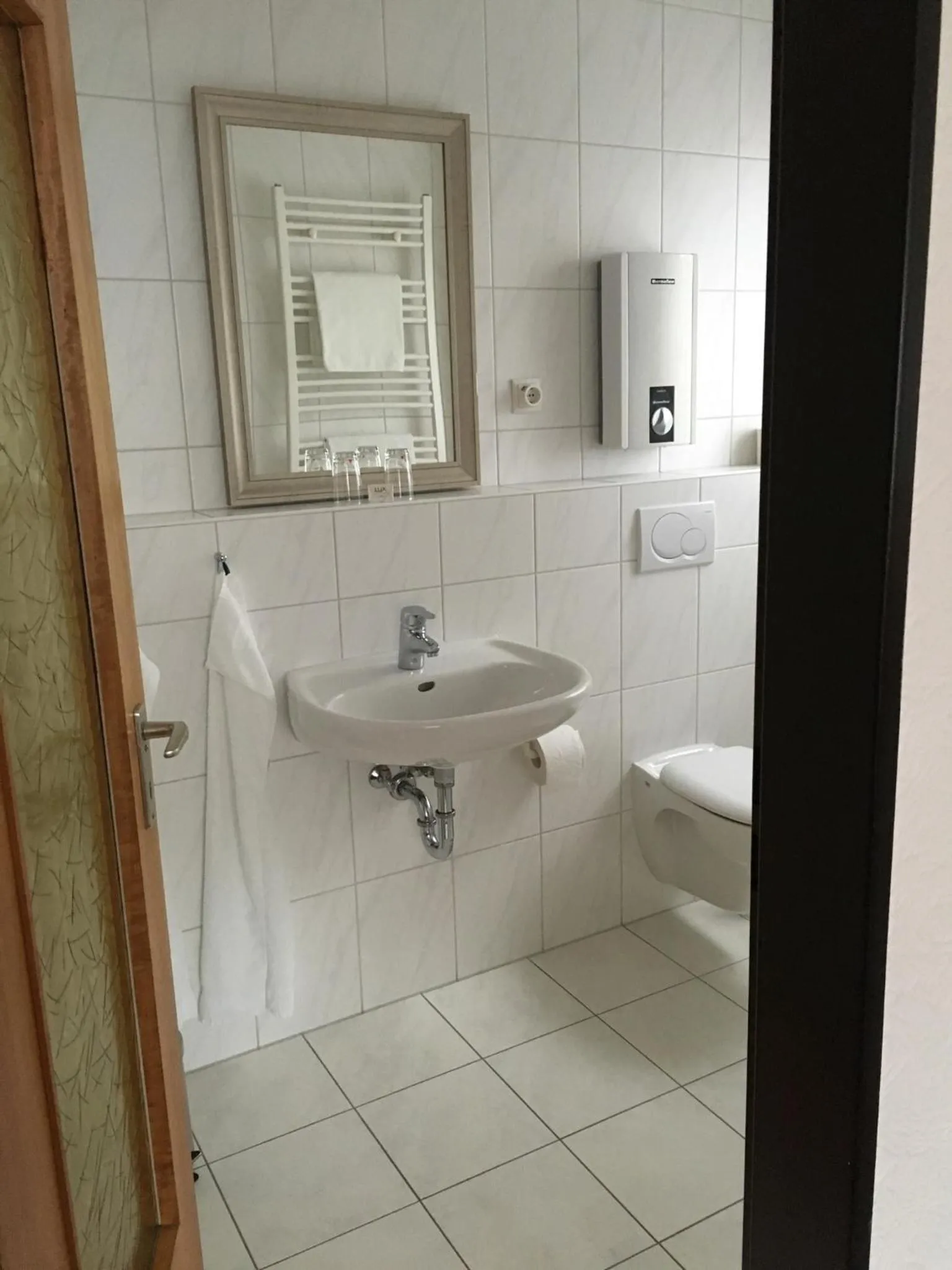 Bathroom in Hotel- Restaurant Kerzan´s