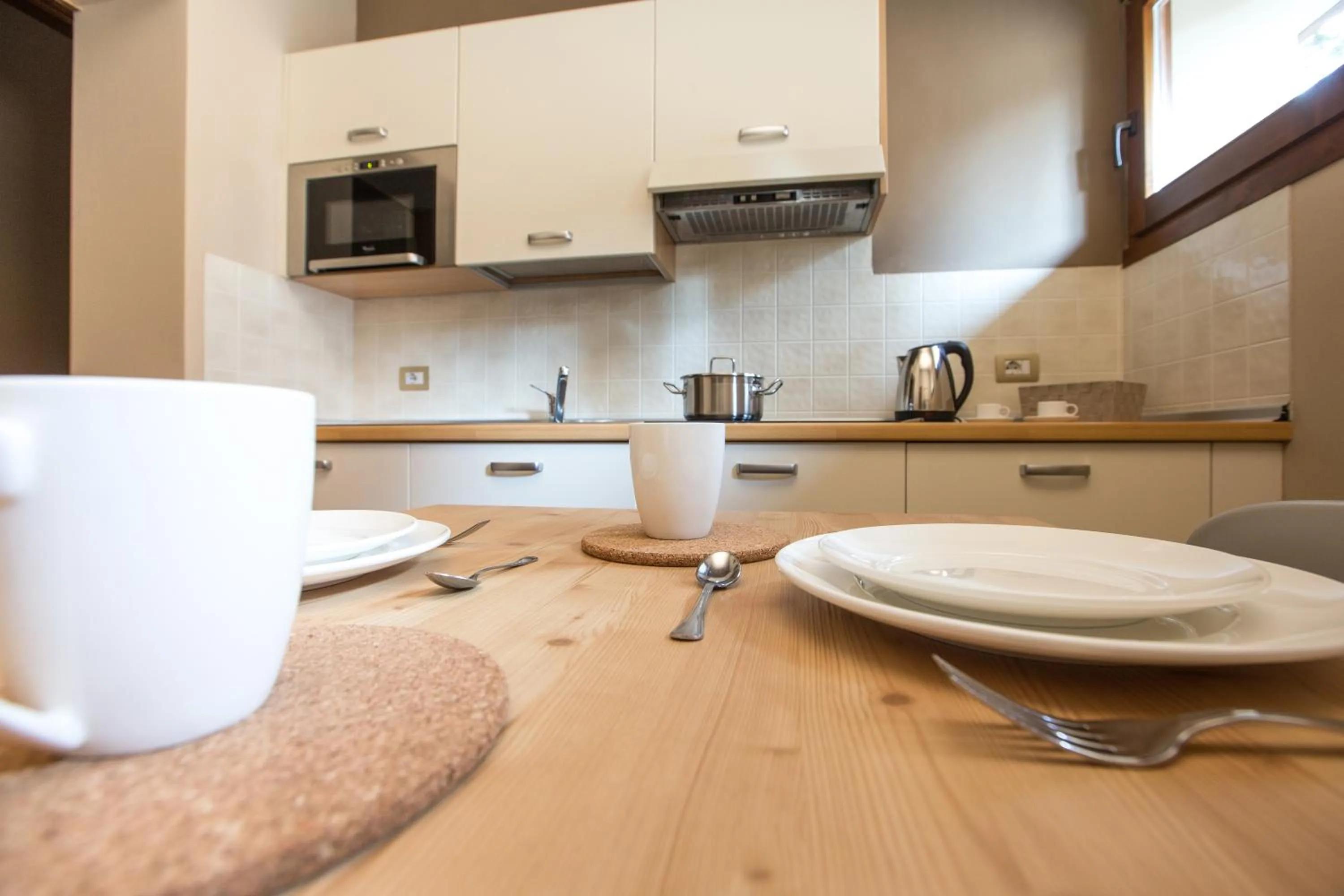 Kitchen or kitchenette in La Villa Feleit
